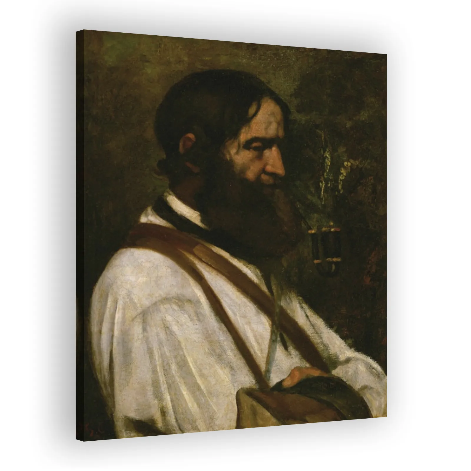 Le Chasseur Maréchal by Gustave Courbet - view 2 thumbnail