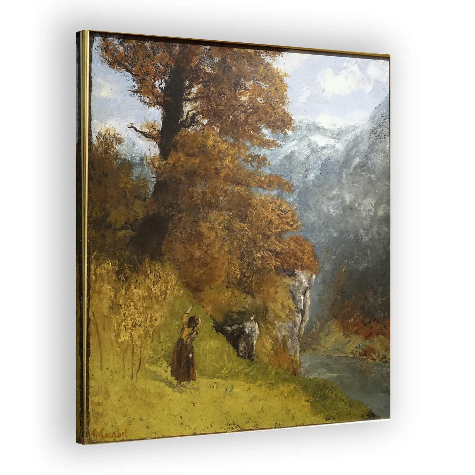 Autumn by Gustave Courbet - view 2 thumbnail
