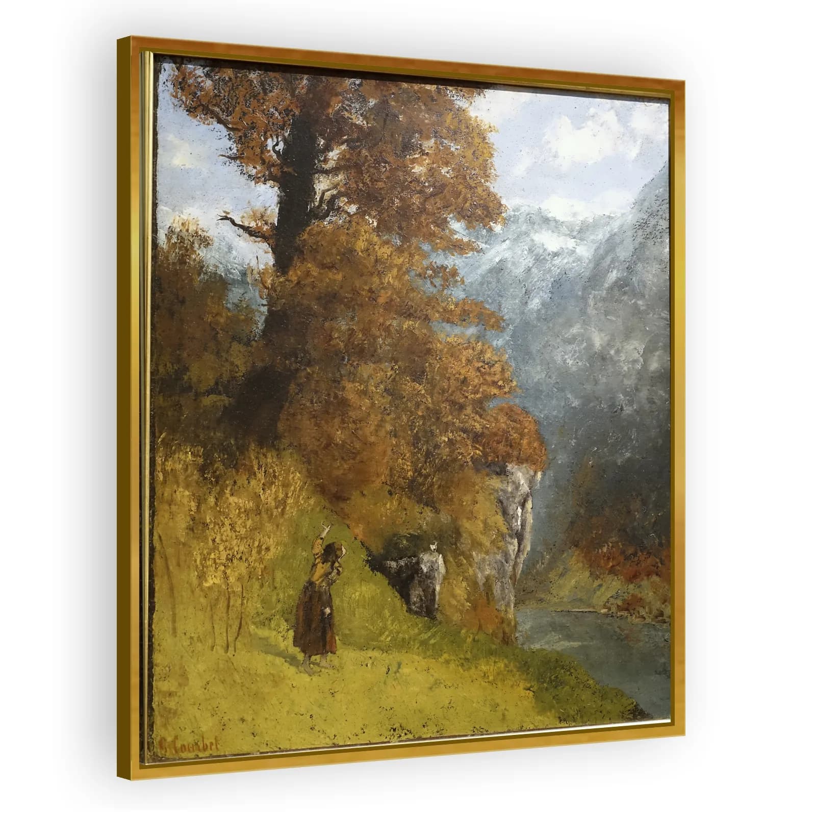 Autumn by Gustave Courbet - view 3 thumbnail