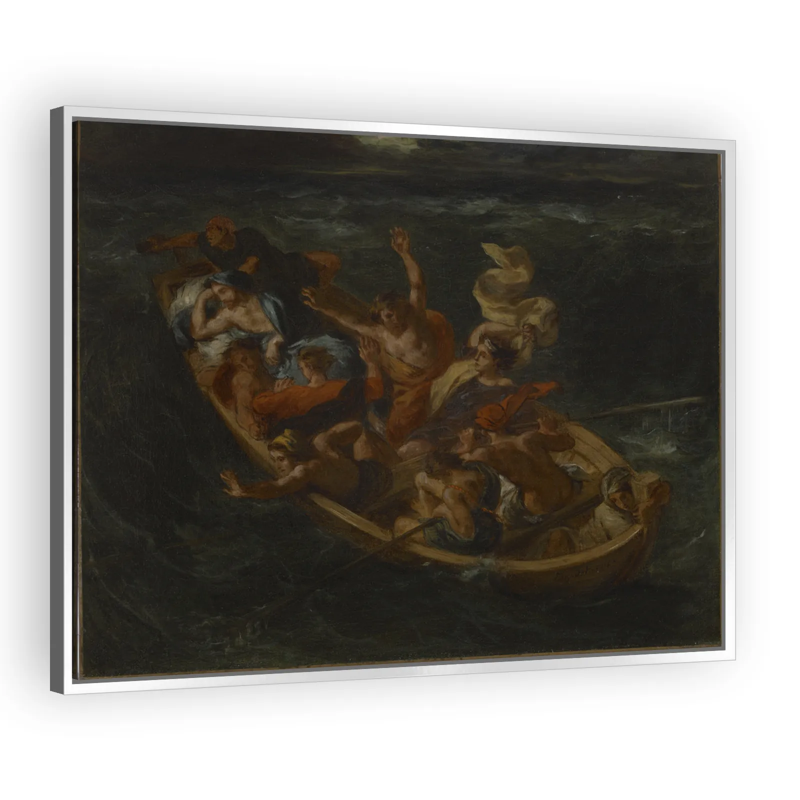 Christ on the Lake of Genesareth by Eugene Delacroix - view 4 thumbnail