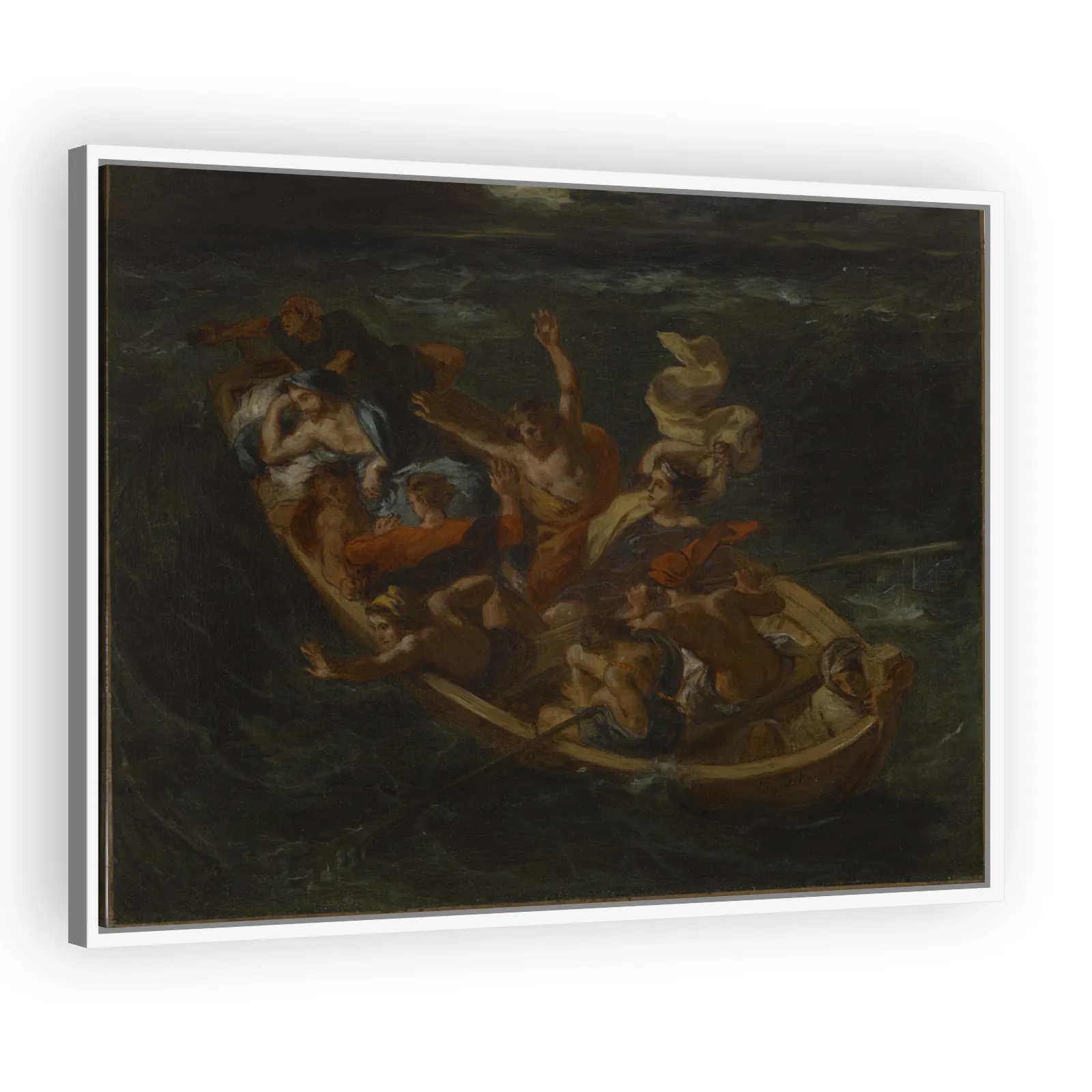 Christ on the Lake of Genesareth by Eugene Delacroix - view 5 thumbnail