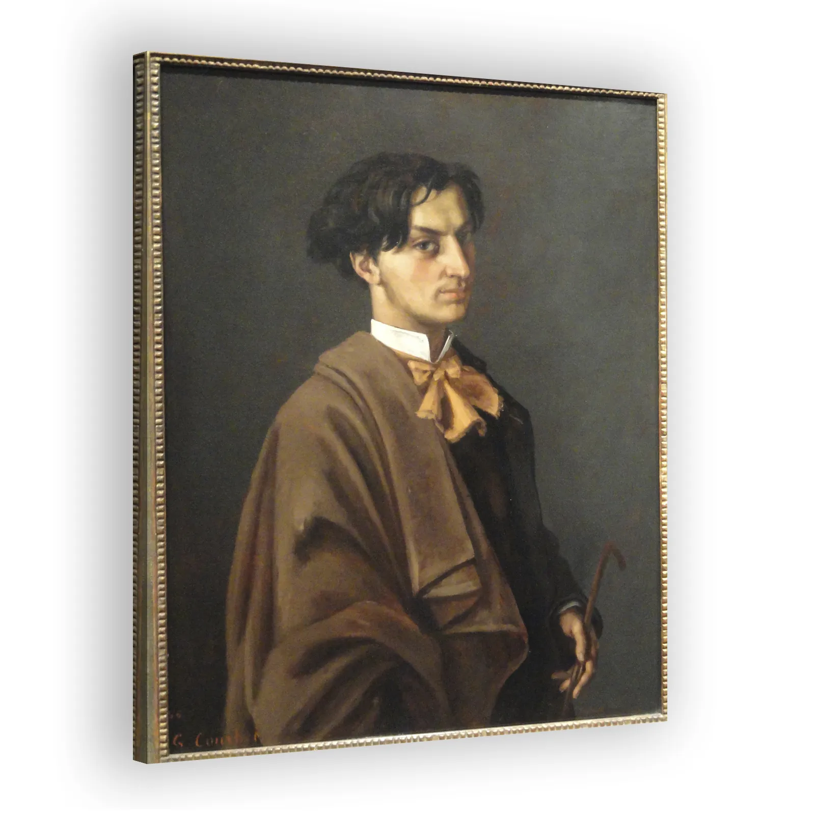 Portrait of M. Nodler, the Younger by Gustave Courbet - view 2 thumbnail