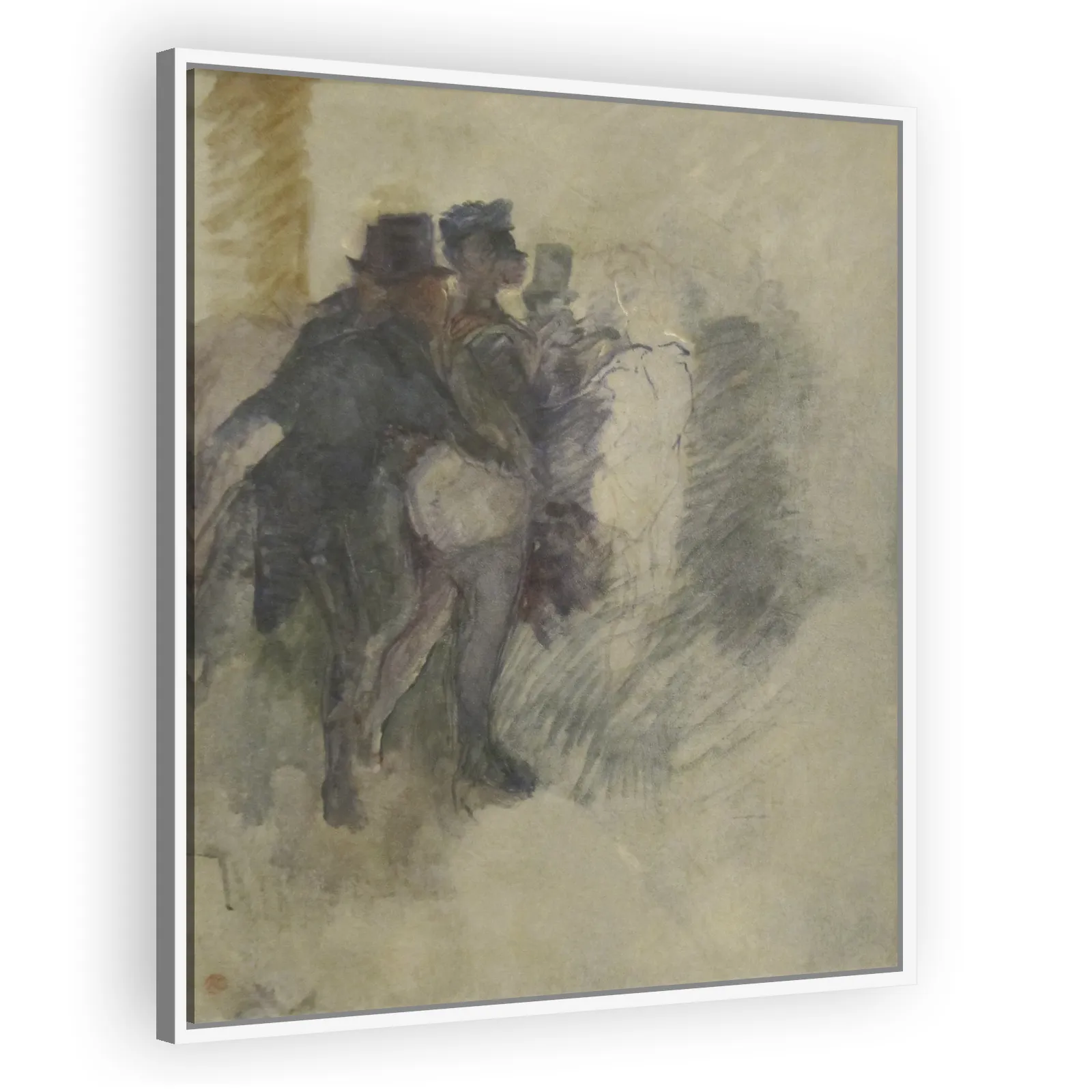 The Masked Ball at the Elysée Montmartre by Henri De Toulouse Lautrec - view 5 thumbnail