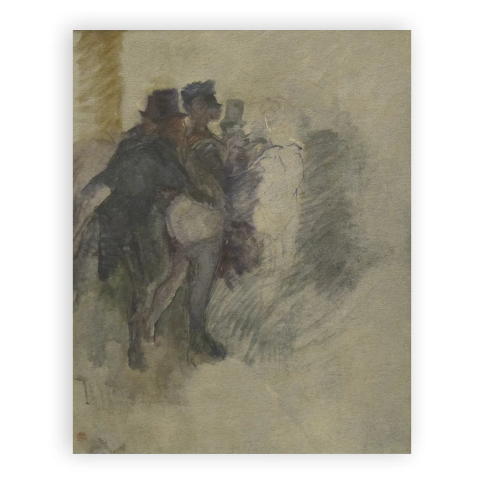 The Masked Ball at the Elysée Montmartre by Henri De Toulouse Lautrec - view 6 thumbnail