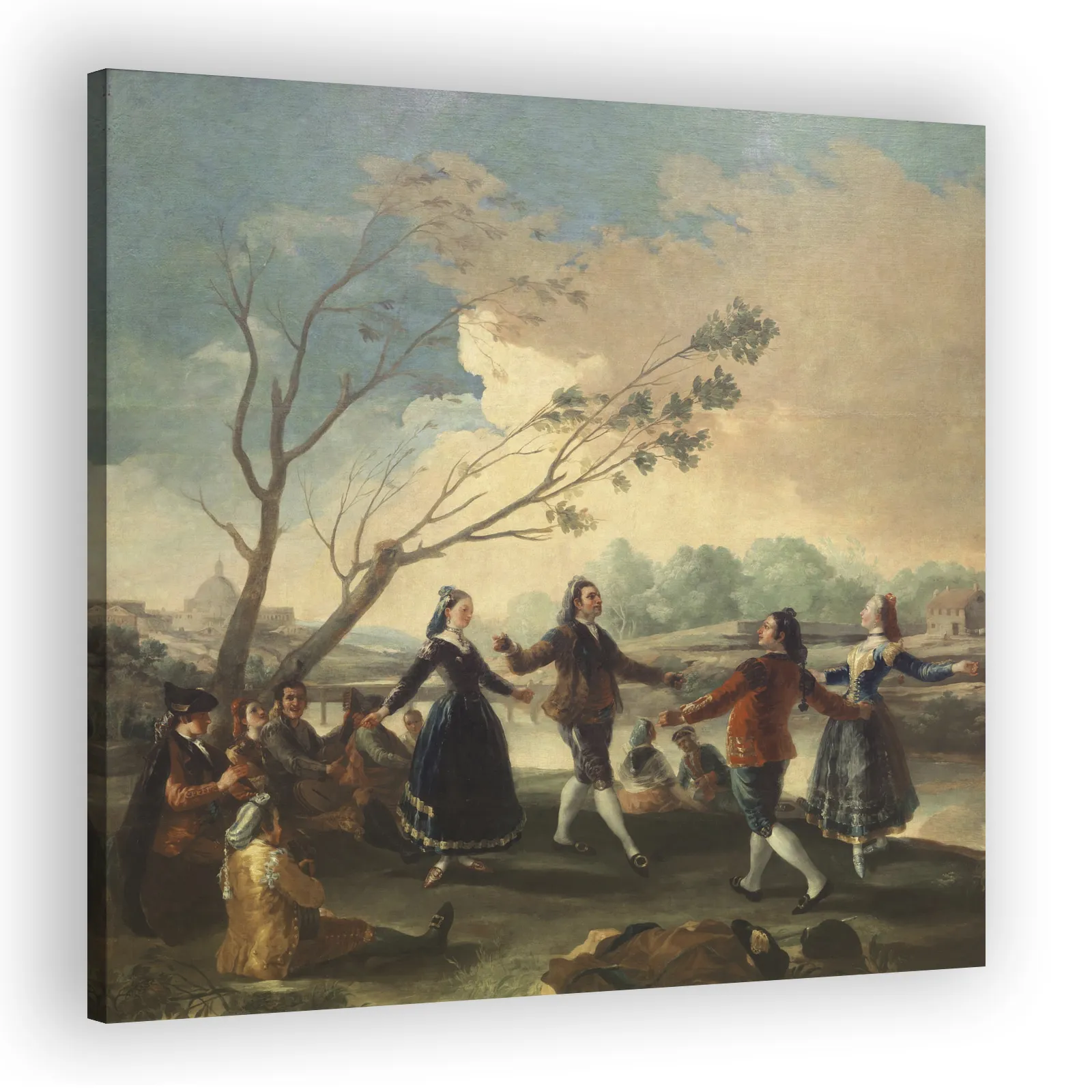 Dance of the Majos at the Banks of Manzanares by Francisco Goya - view 2 thumbnail