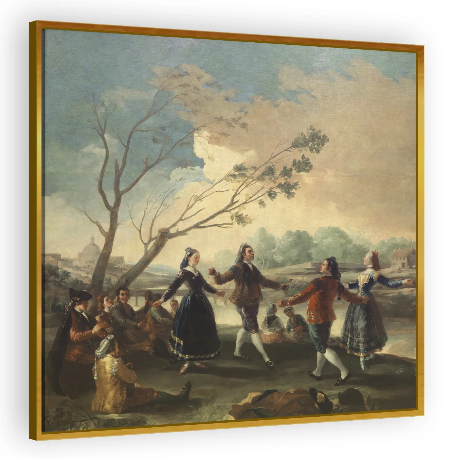 Dance of the Majos at the Banks of Manzanares by Francisco Goya - view 3 thumbnail