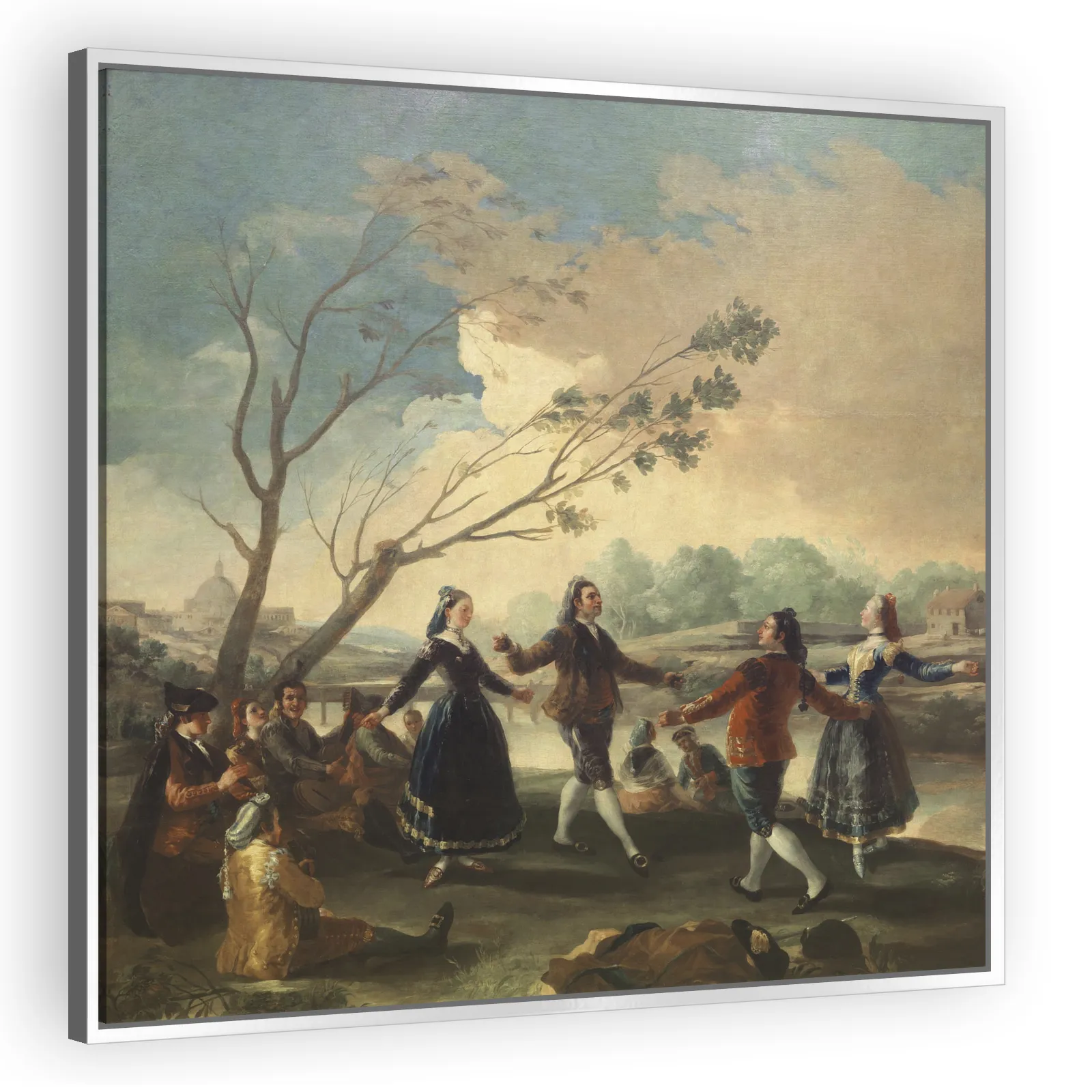 Dance of the Majos at the Banks of Manzanares by Francisco Goya - view 4 thumbnail