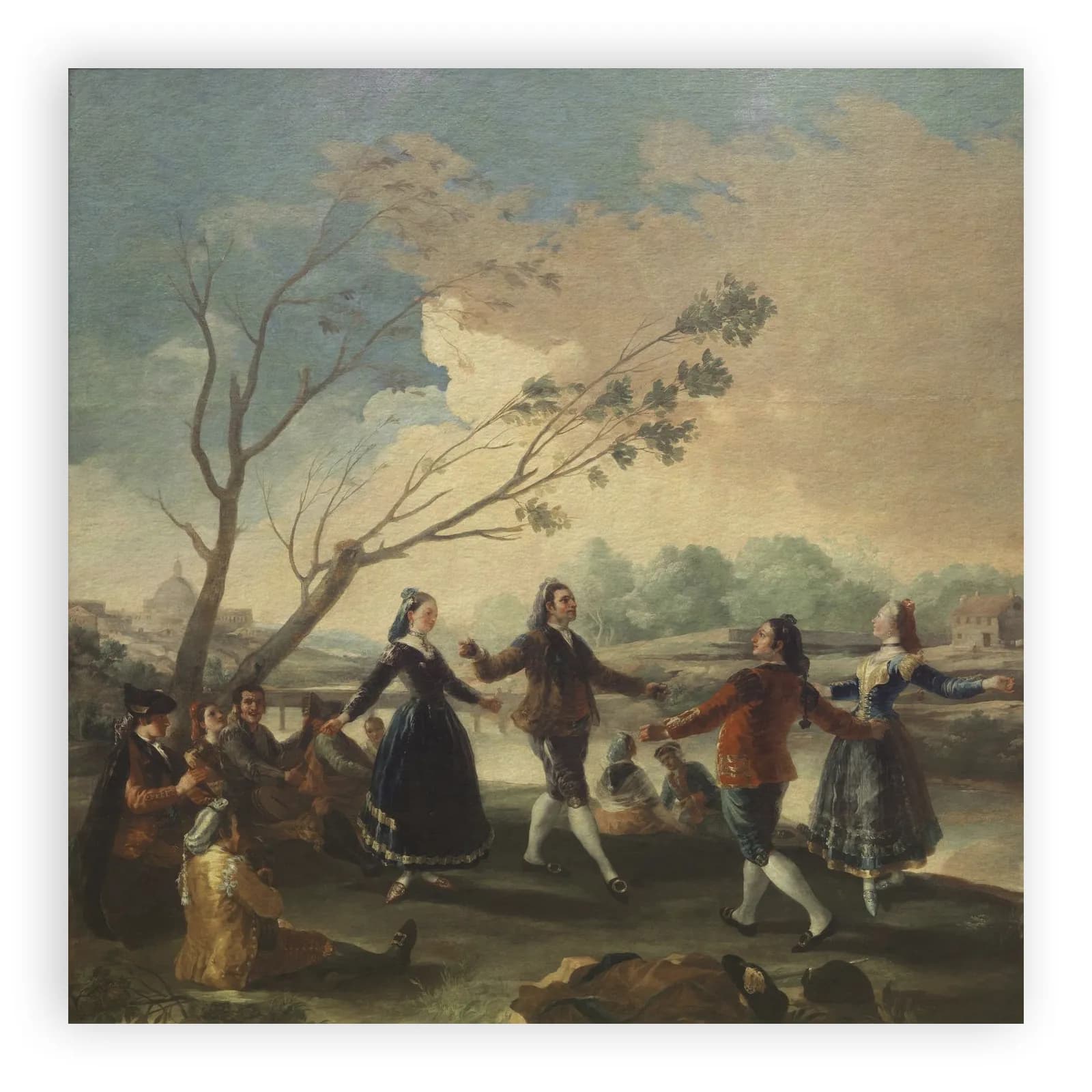 Dance of the Majos at the Banks of Manzanares by Francisco Goya - view 6 thumbnail