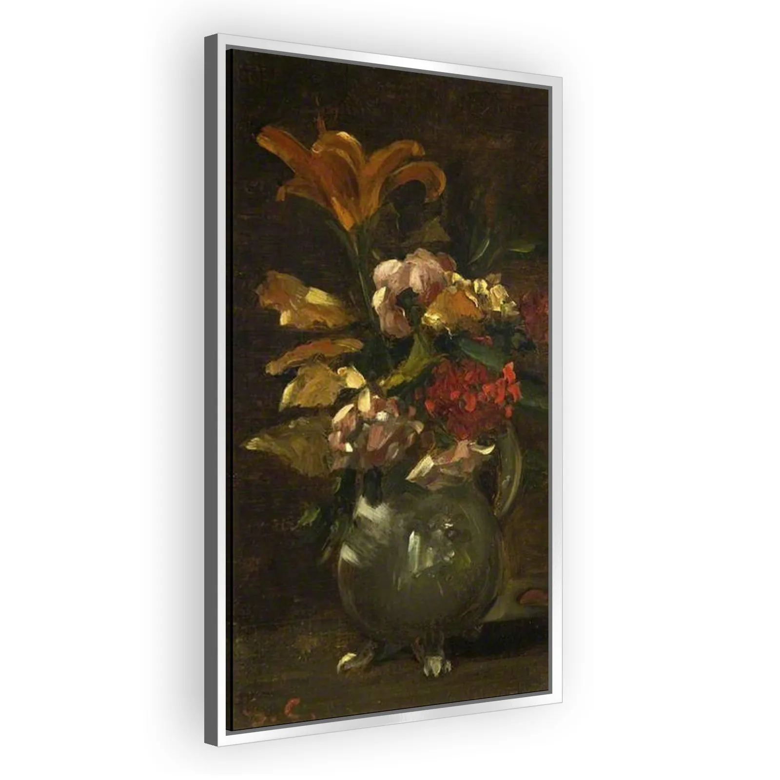 Lily and Gillyflower by Gustave Courbet - view 4 thumbnail