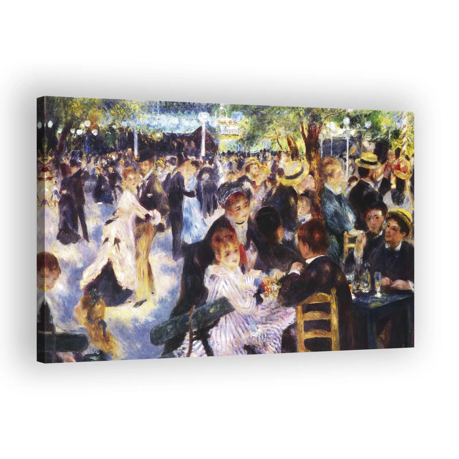 Bal du moulin de la Galette by Pierre Auguste Renoir - view 2 thumbnail