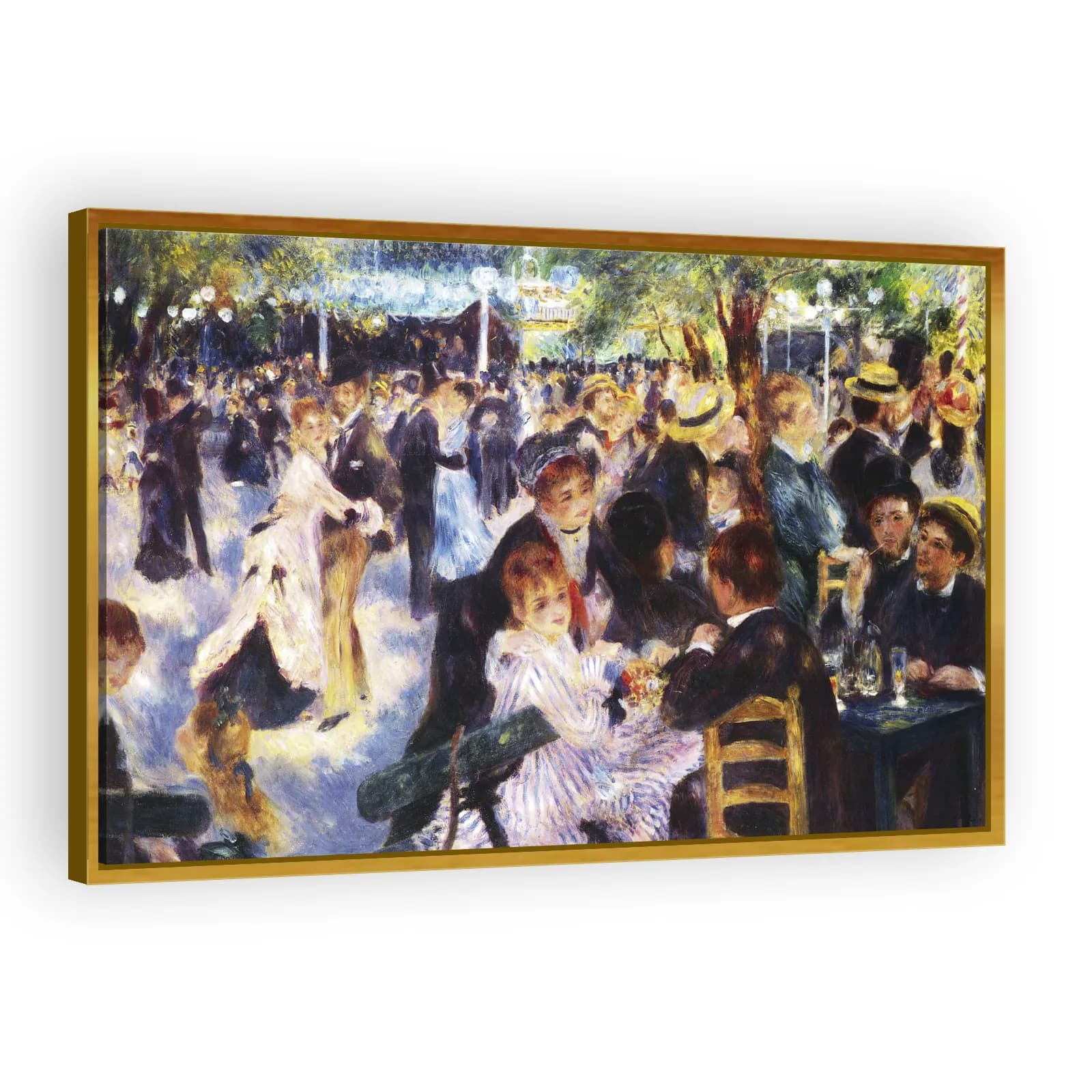 Bal du moulin de la Galette by Pierre Auguste Renoir - view 3 thumbnail
