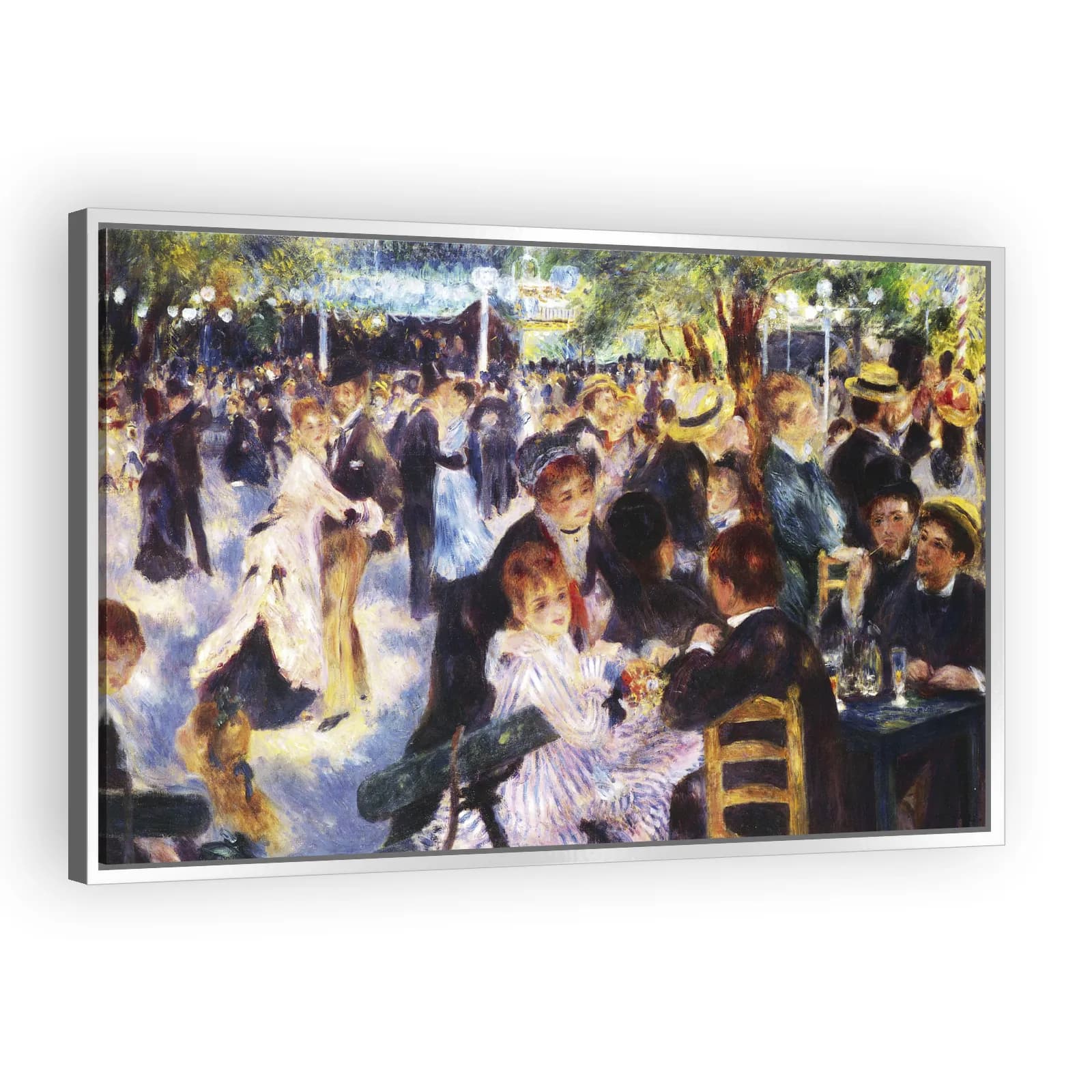 Bal du moulin de la Galette by Pierre Auguste Renoir - view 4 thumbnail
