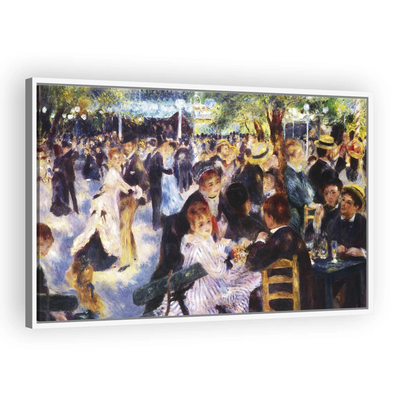 Bal du moulin de la Galette by Pierre Auguste Renoir - view 5 thumbnail