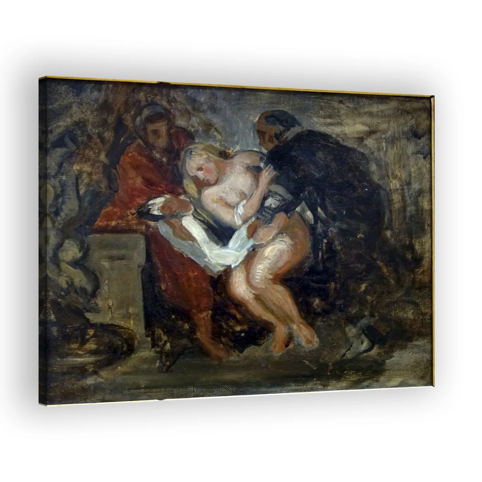Susannah and the Elders by Eugene Delacroix - view 2 thumbnail