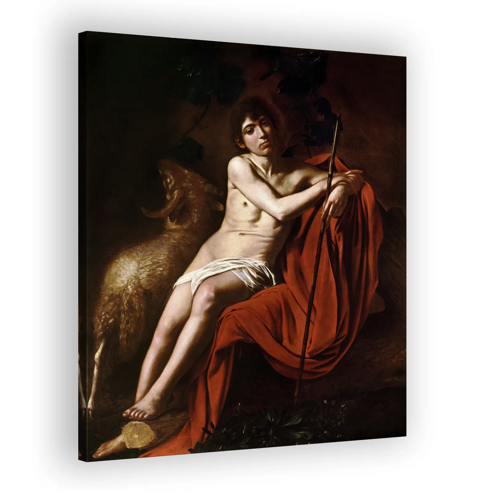 Saint John the Baptist by Caravaggio - view 2 thumbnail