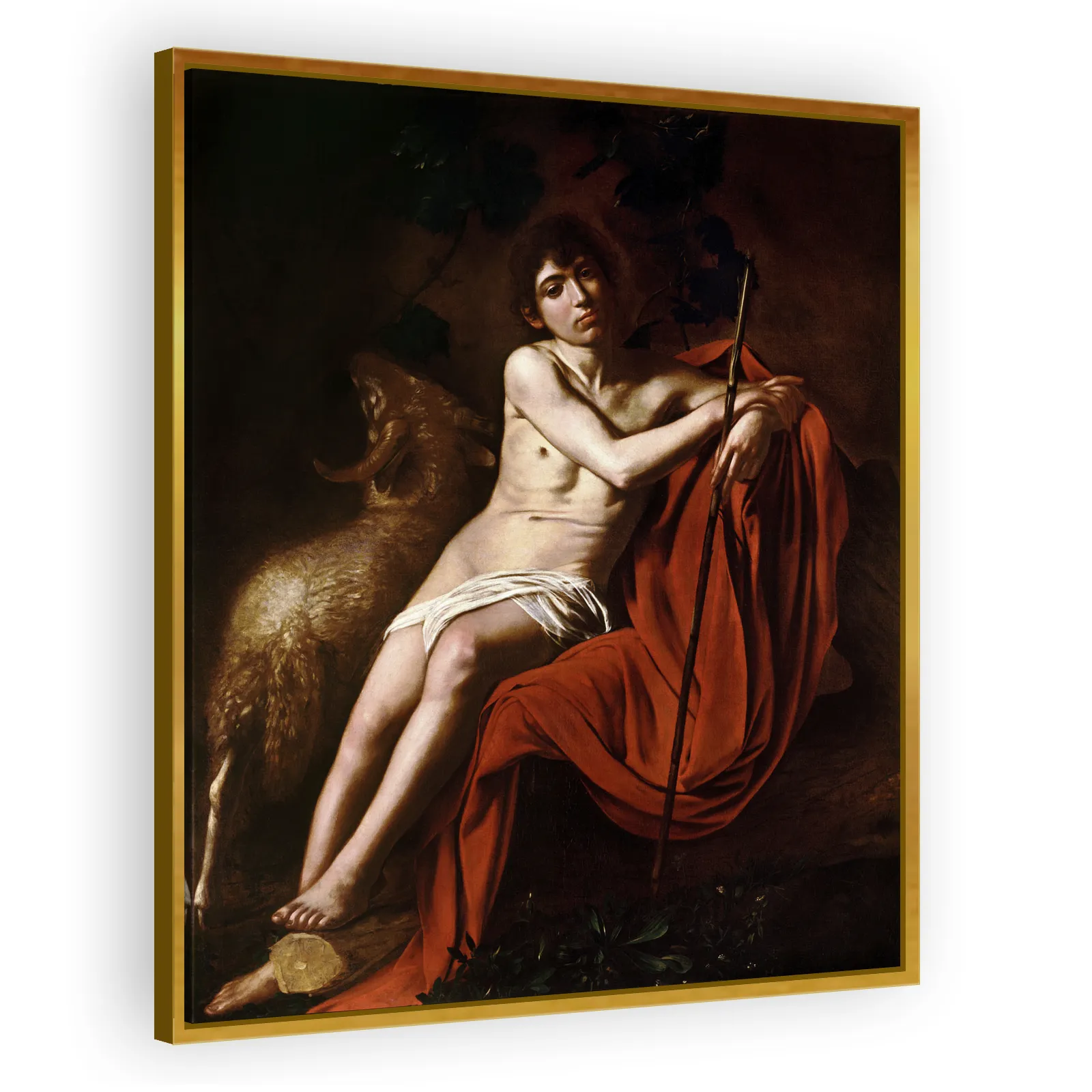Saint John the Baptist by Caravaggio - view 3 thumbnail