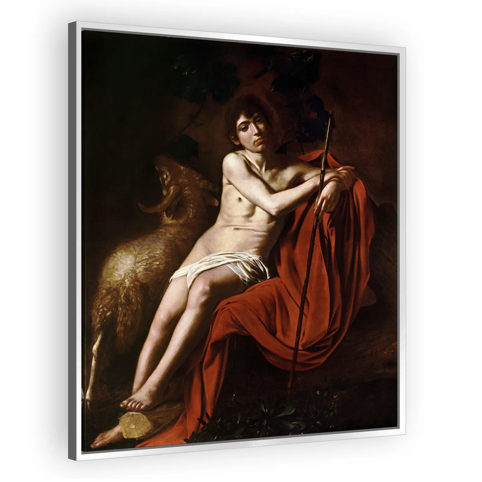 Saint John the Baptist by Caravaggio - view 4 thumbnail