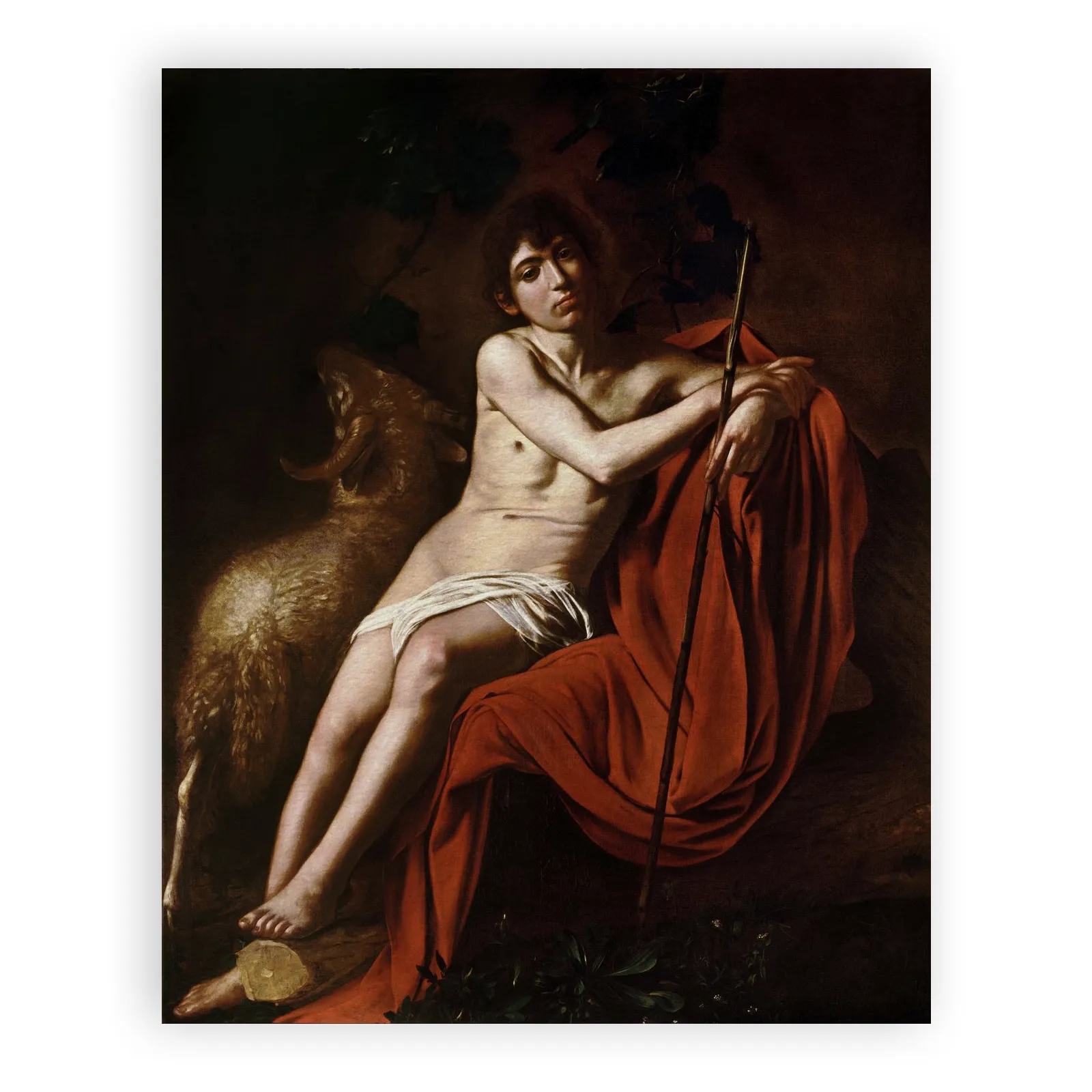 Saint John the Baptist by Caravaggio - view 6 thumbnail