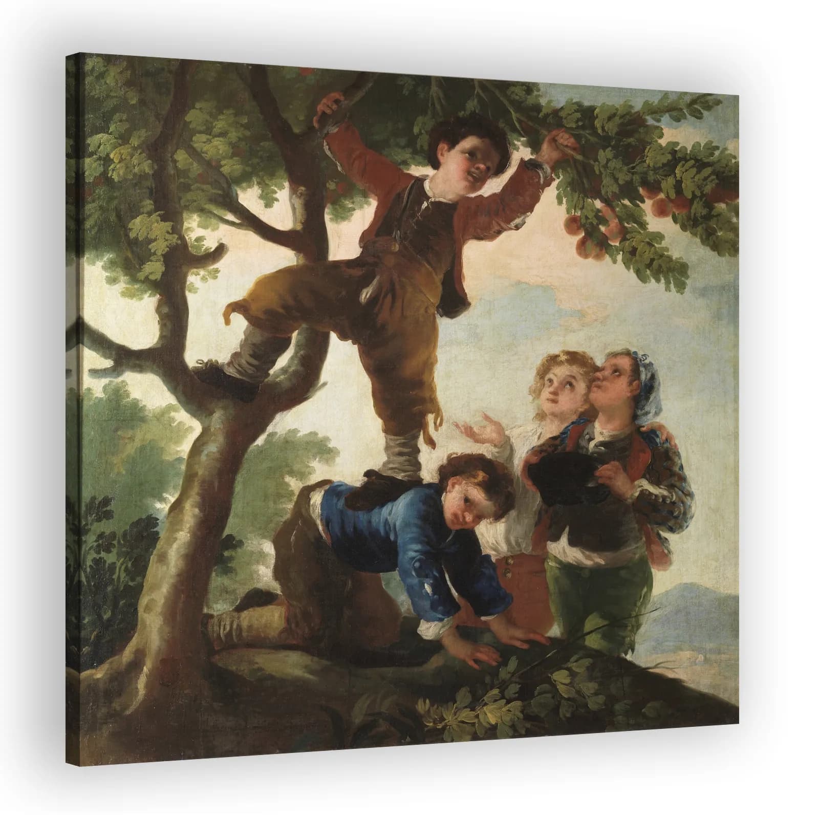 Boys picking fruit by Francisco Goya - view 2 thumbnail