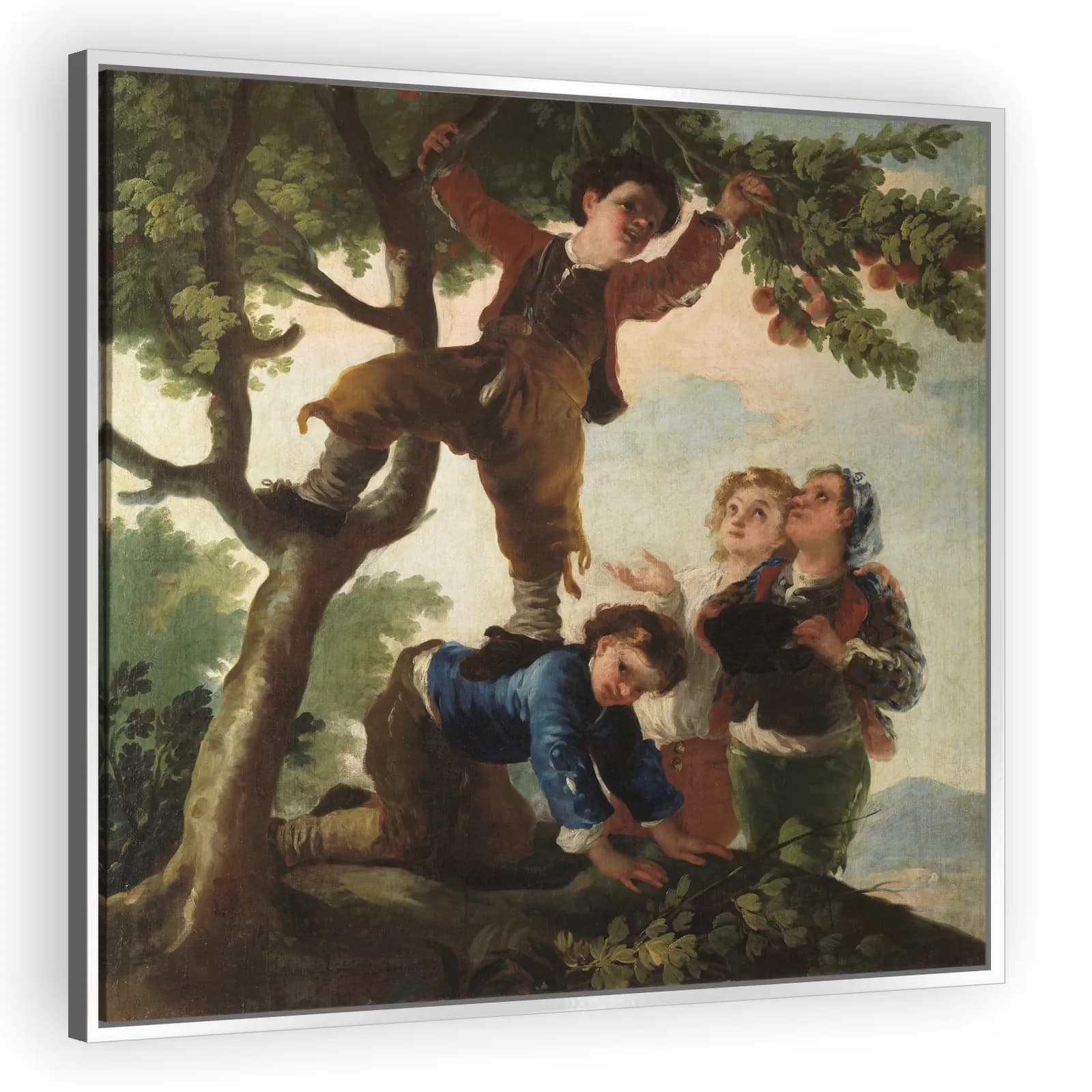 Boys picking fruit by Francisco Goya - view 4 thumbnail