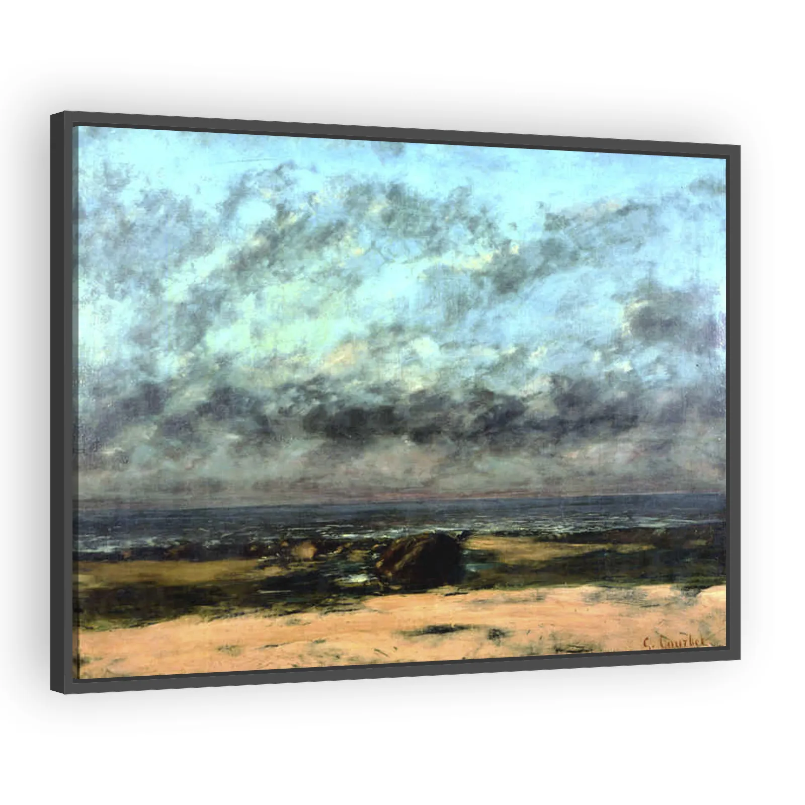 Eternity by Gustave Courbet