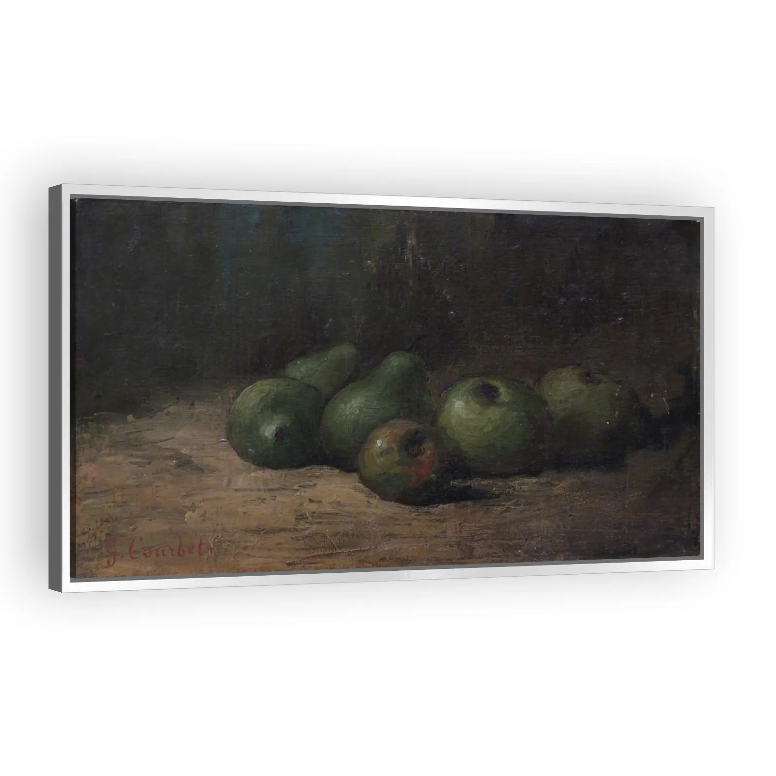 Still Life with Apples and Pears by Gustave Courbet - view 4 thumbnail