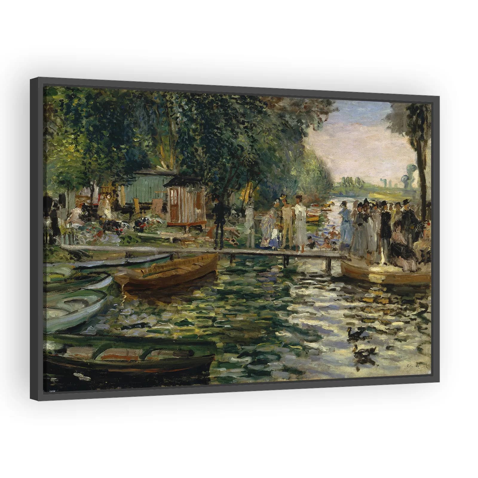 La Grenouillère by Pierre Auguste Renoir