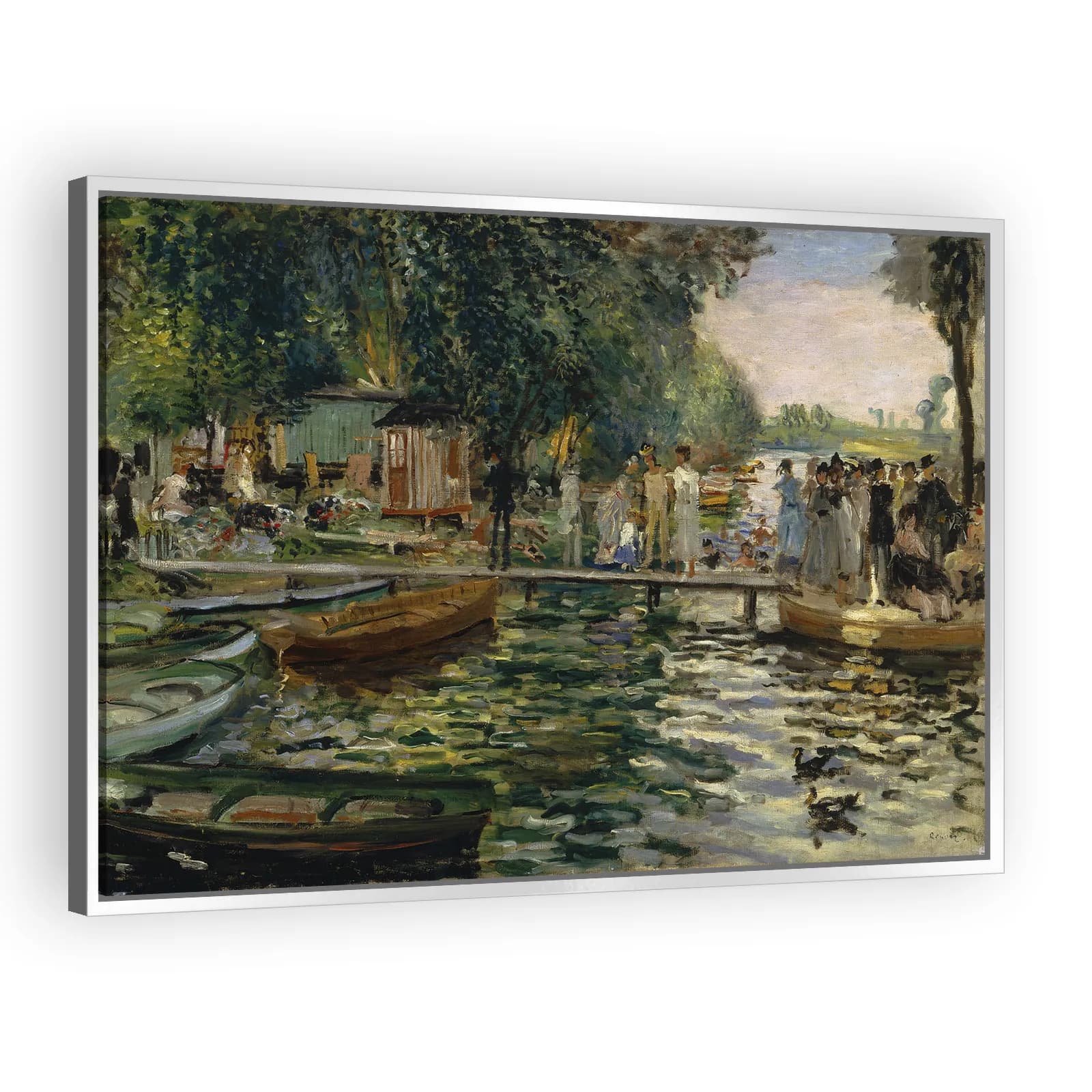 La Grenouillère by Pierre Auguste Renoir - view 4 thumbnail