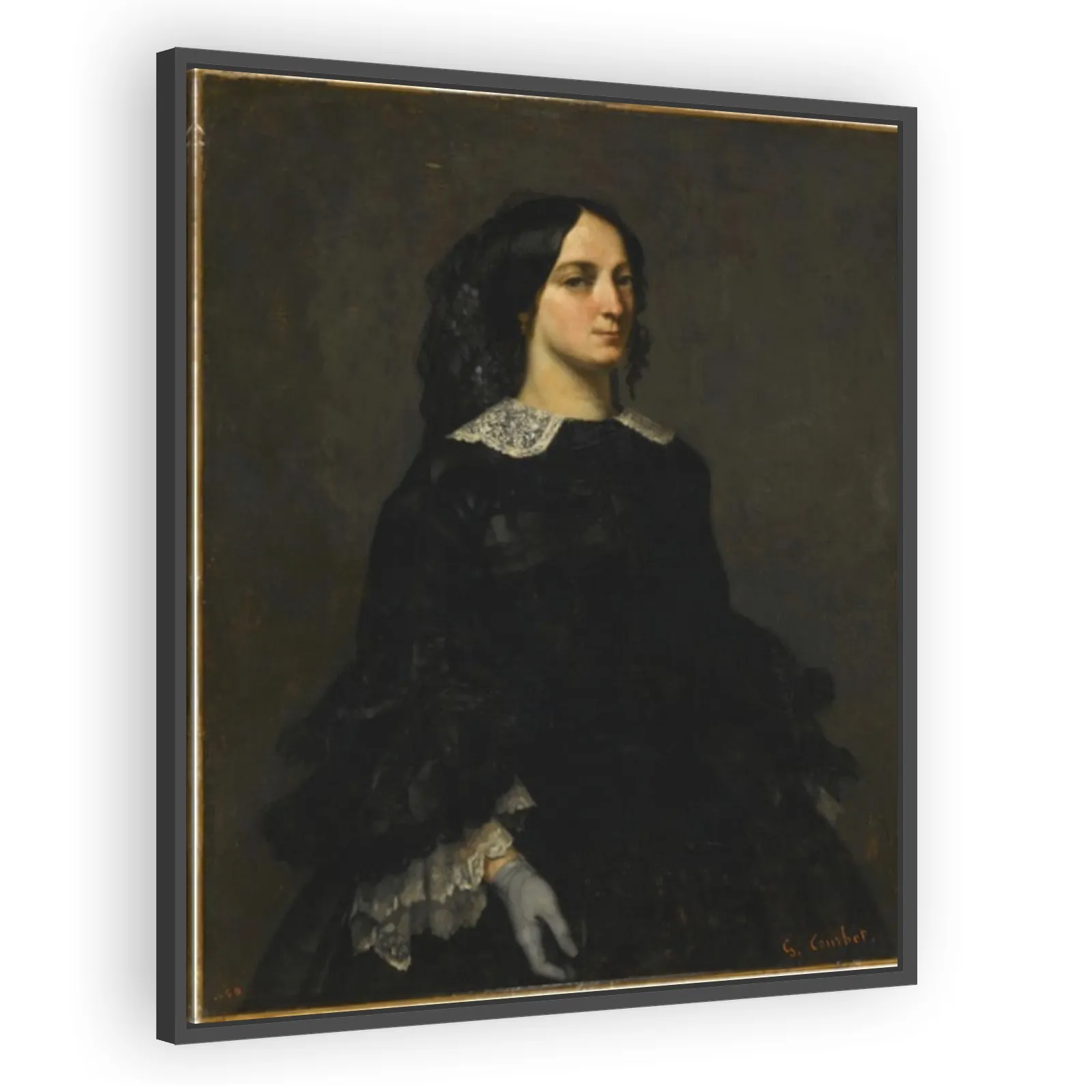 Mme Charles Maquet by Gustave Courbet