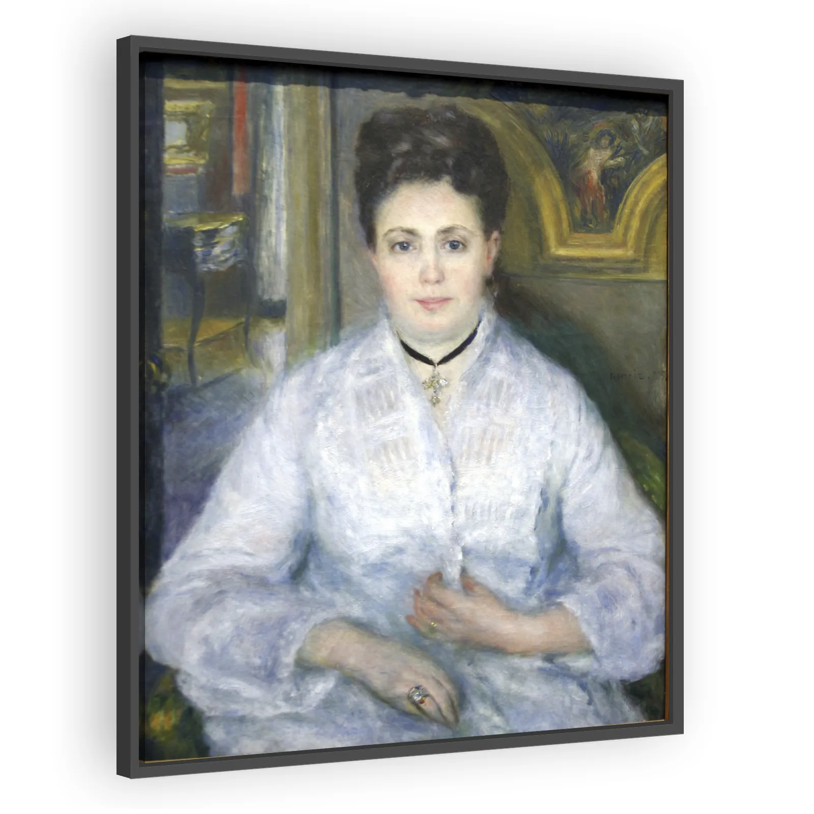 Madame Victor Chocquet by Pierre Auguste Renoir
