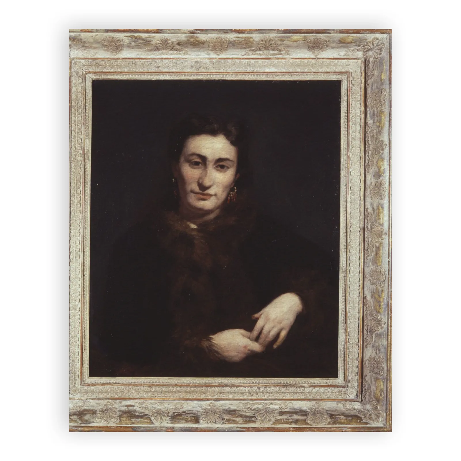 Lady in a Fur-trimmed Coat by Pierre Auguste Renoir - view 6 thumbnail