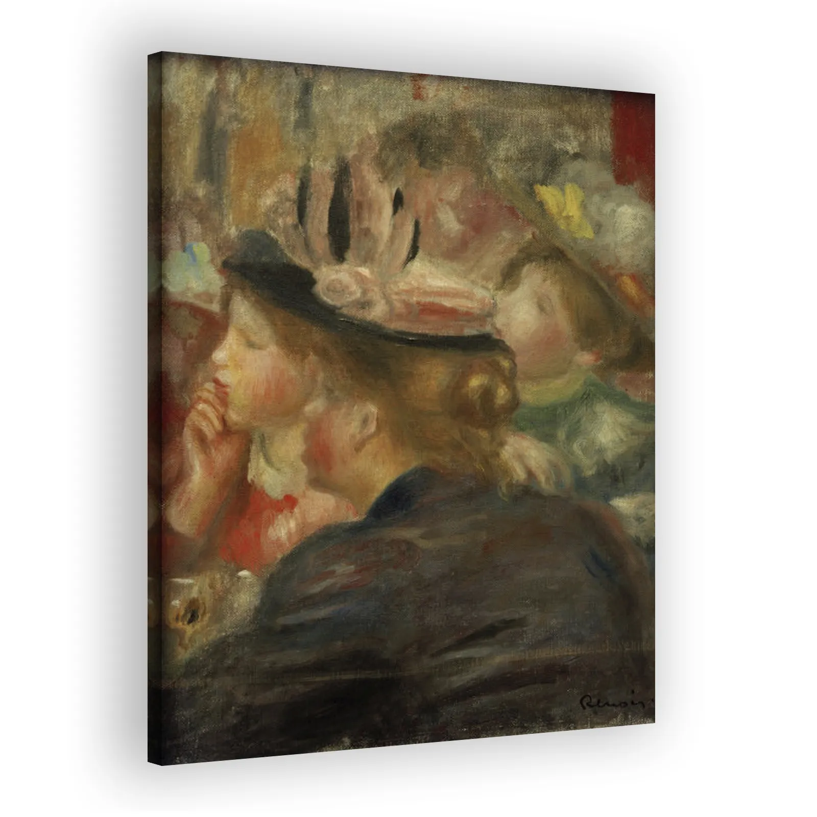 Im Theater by Pierre Auguste Renoir - view 2 thumbnail