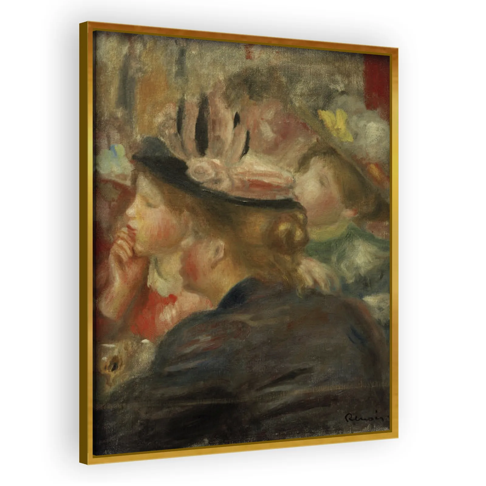 Im Theater by Pierre Auguste Renoir - view 3 thumbnail