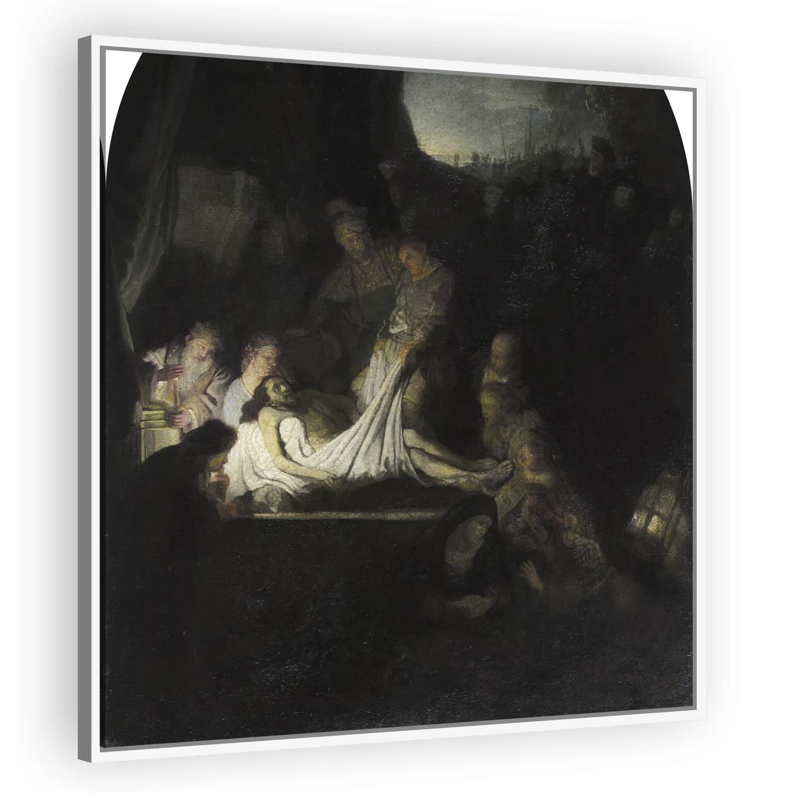 The Entombment by Rembrandt Van Rijn - view 5 thumbnail