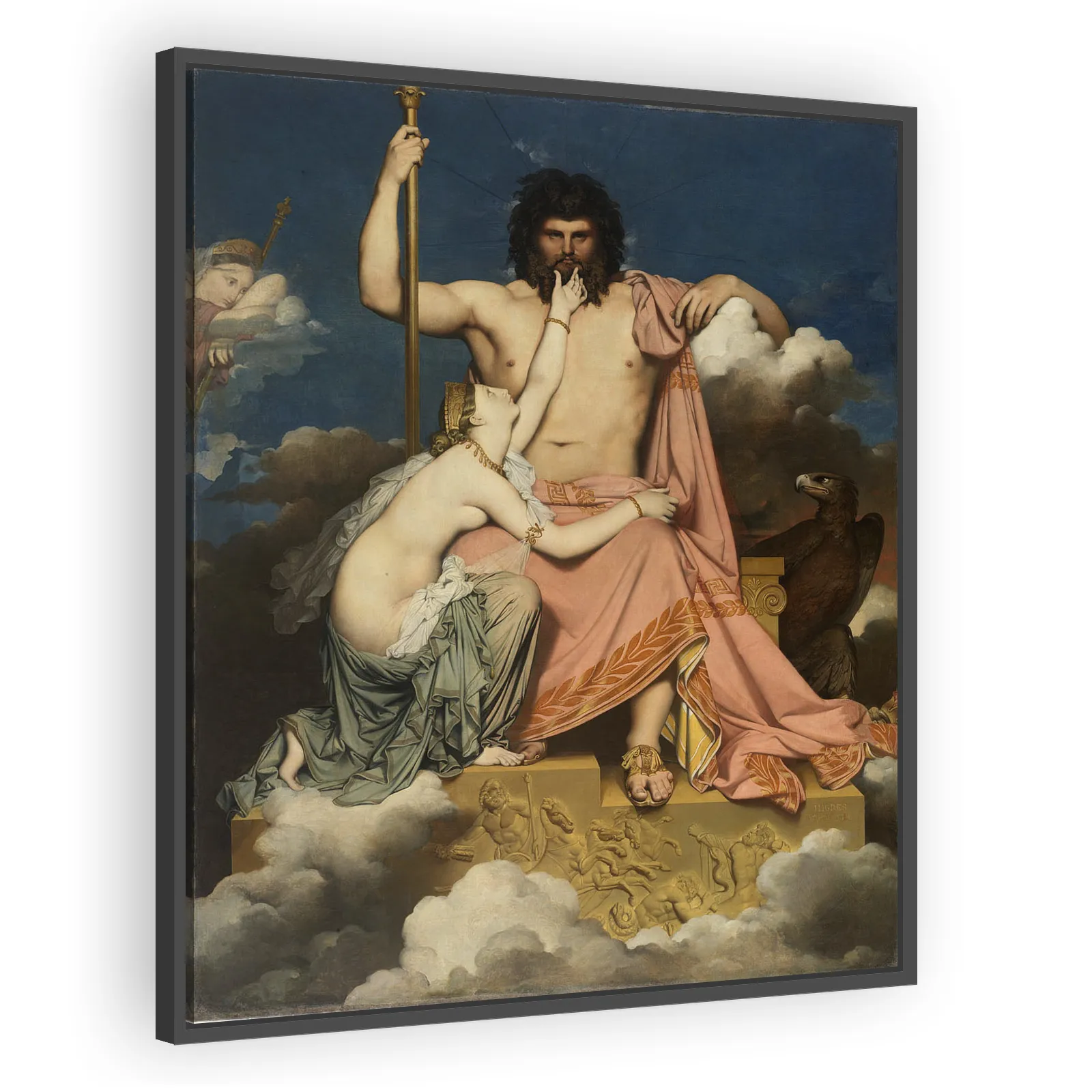 Jupiter and Thetis by Jean Auguste Dominique Ingres