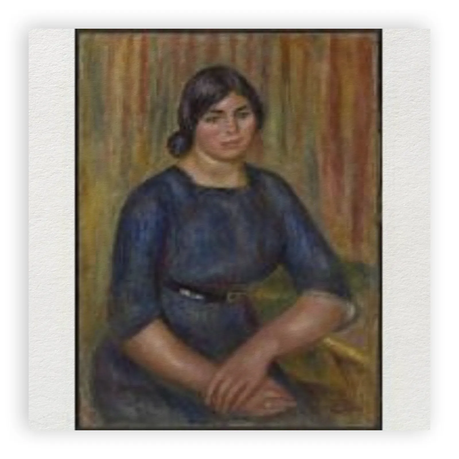 Mlle. Estable by Pierre Auguste Renoir - view 6 thumbnail