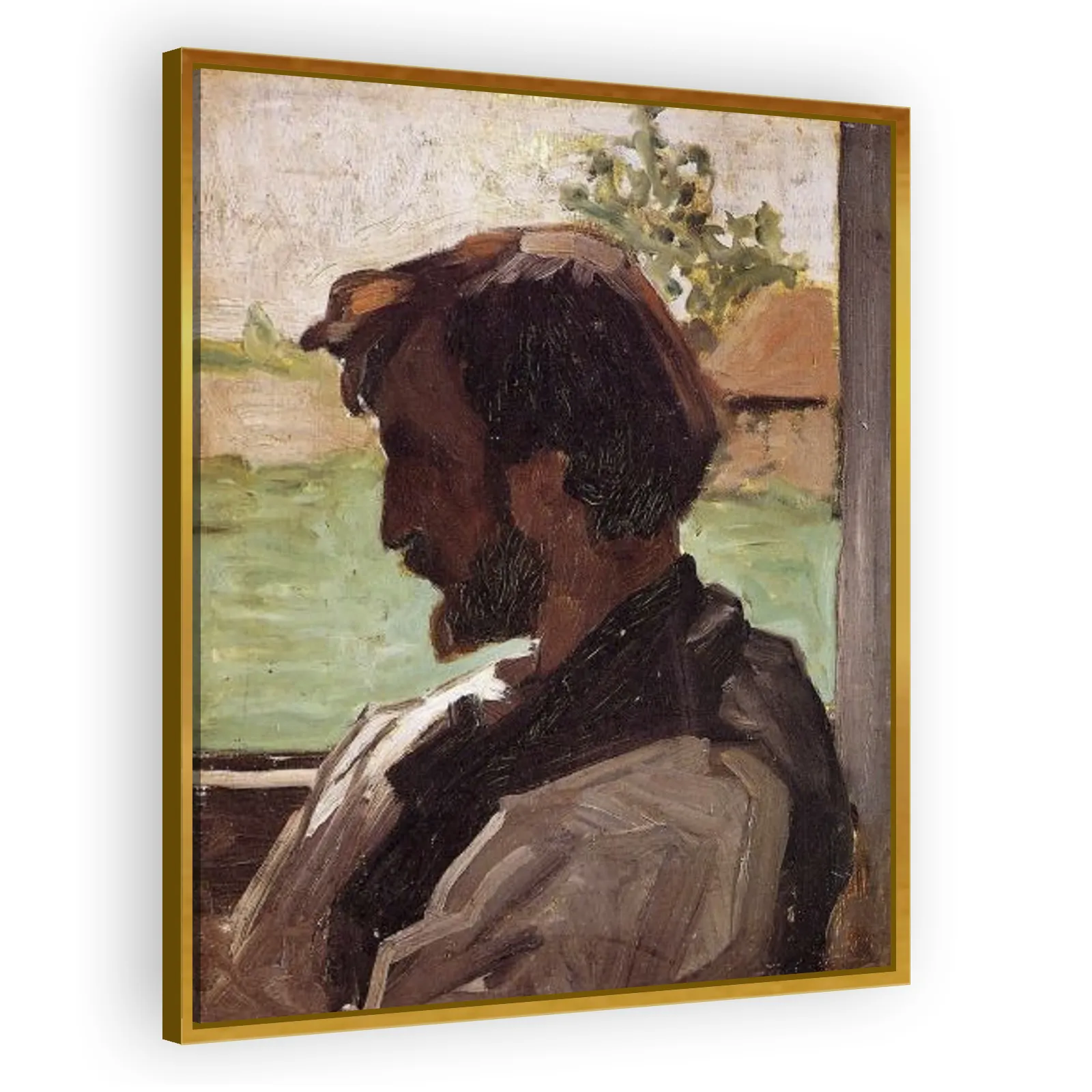 Portrait de Bazille by Claude Monet - view 3 thumbnail