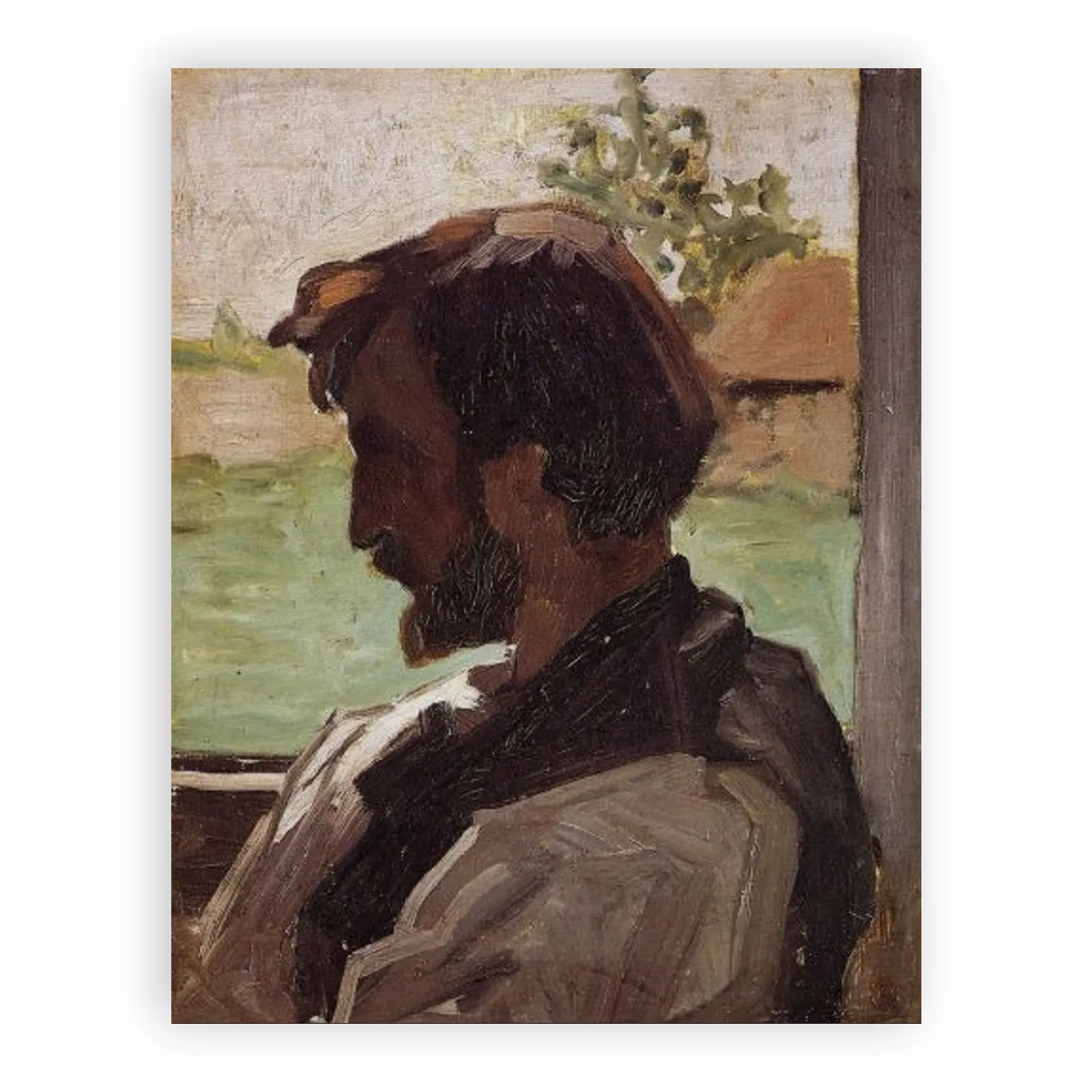 Portrait de Bazille by Claude Monet - view 6 thumbnail