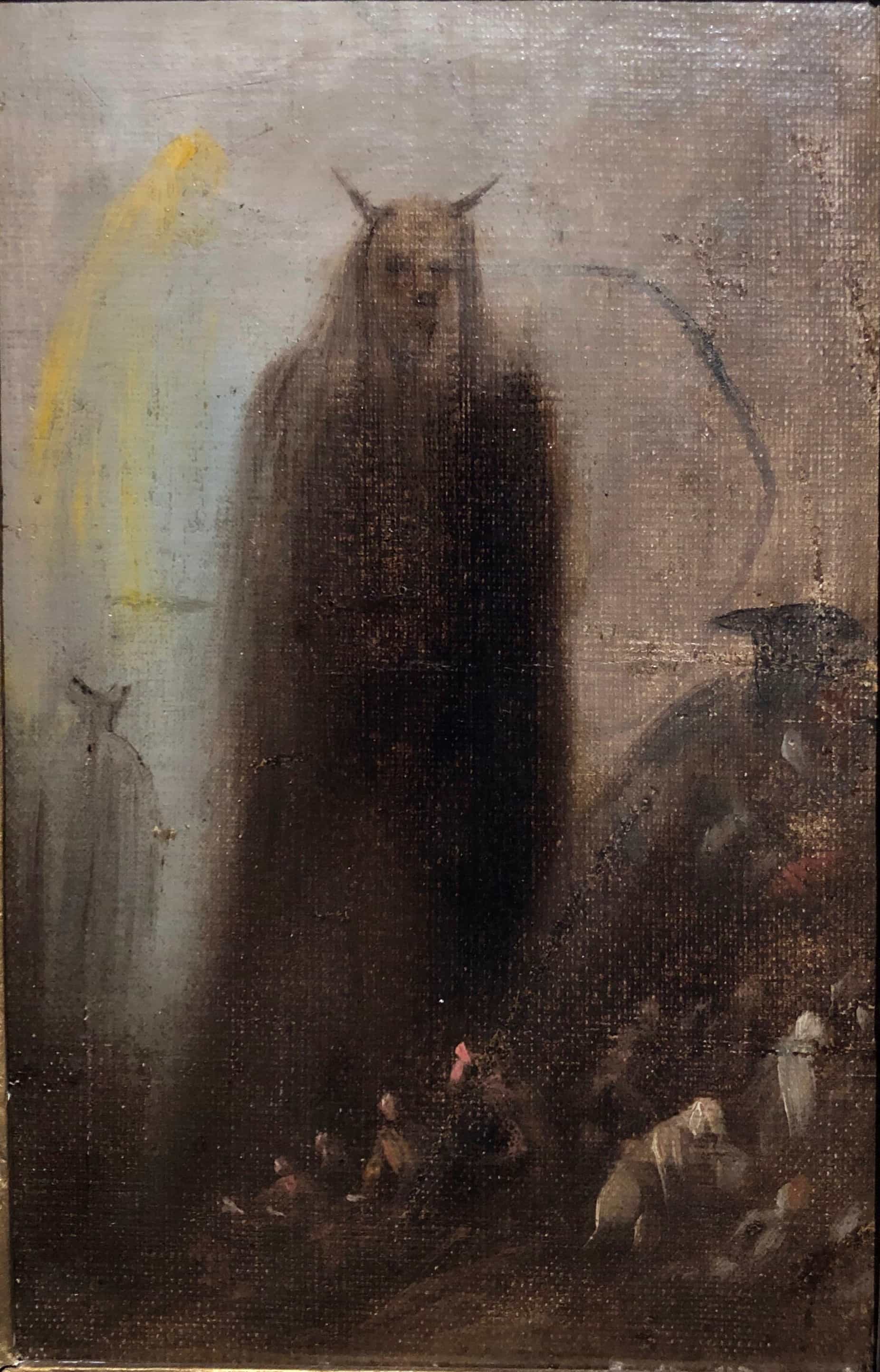Ghostly Vision by Francisco Goya