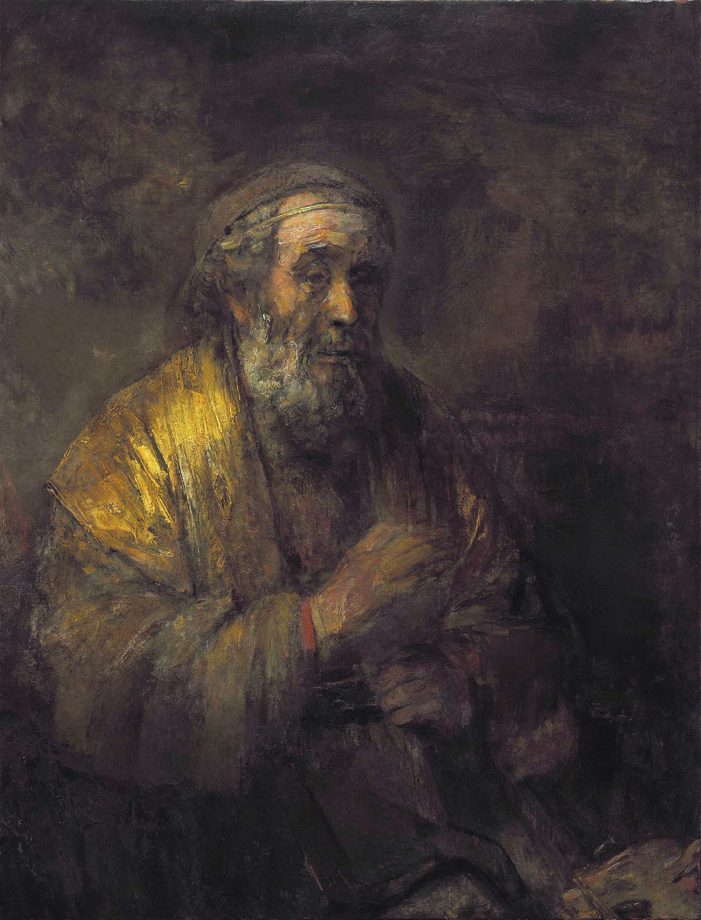 Homer by Rembrandt