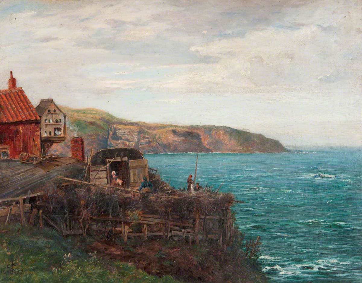 At St Abbs Head, Coldingham