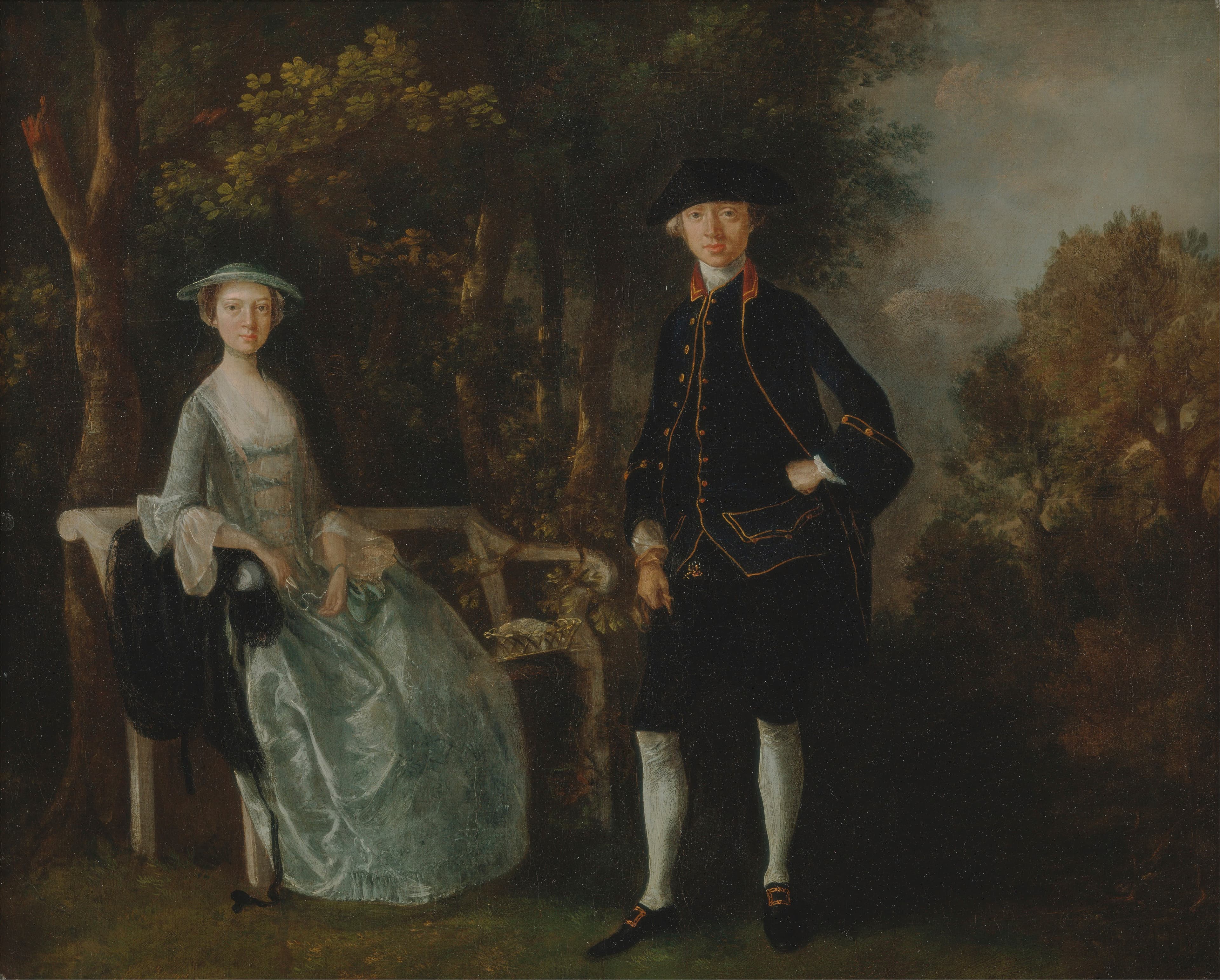 Lady Lloyd and Her Son Richard Savage Lloyd of Hintlesham Hall, Suffolk
