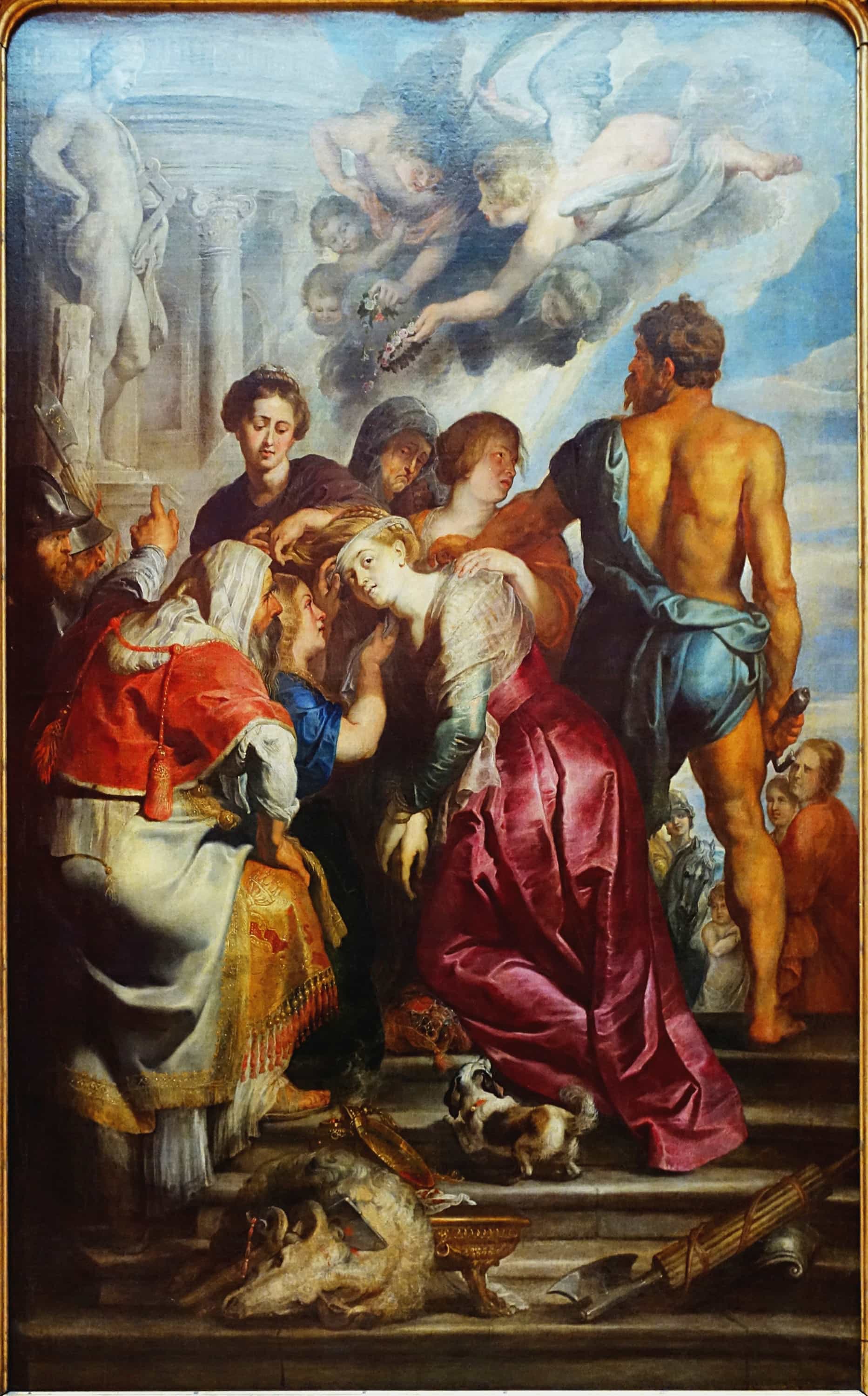 The Martyrdom of Saint Catherine of Alexandria by Peter Paul Rubens