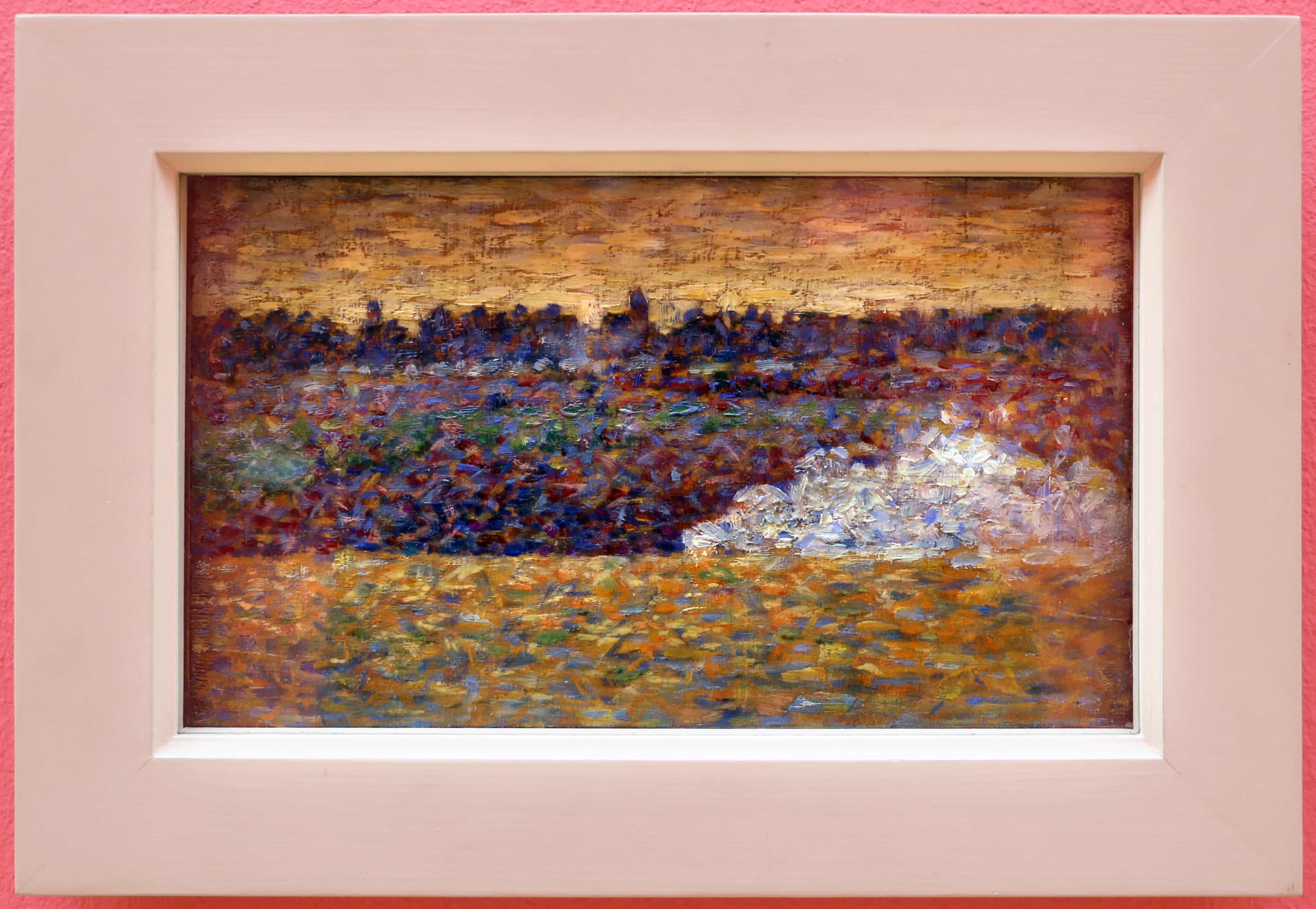 Landscape at Grandcamp by Georges Seurat