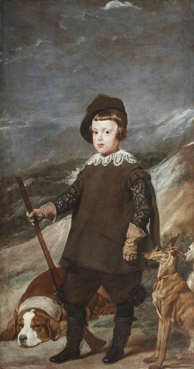 Prince Baltasar Carlos, aged 6, as a Hunter (1635)