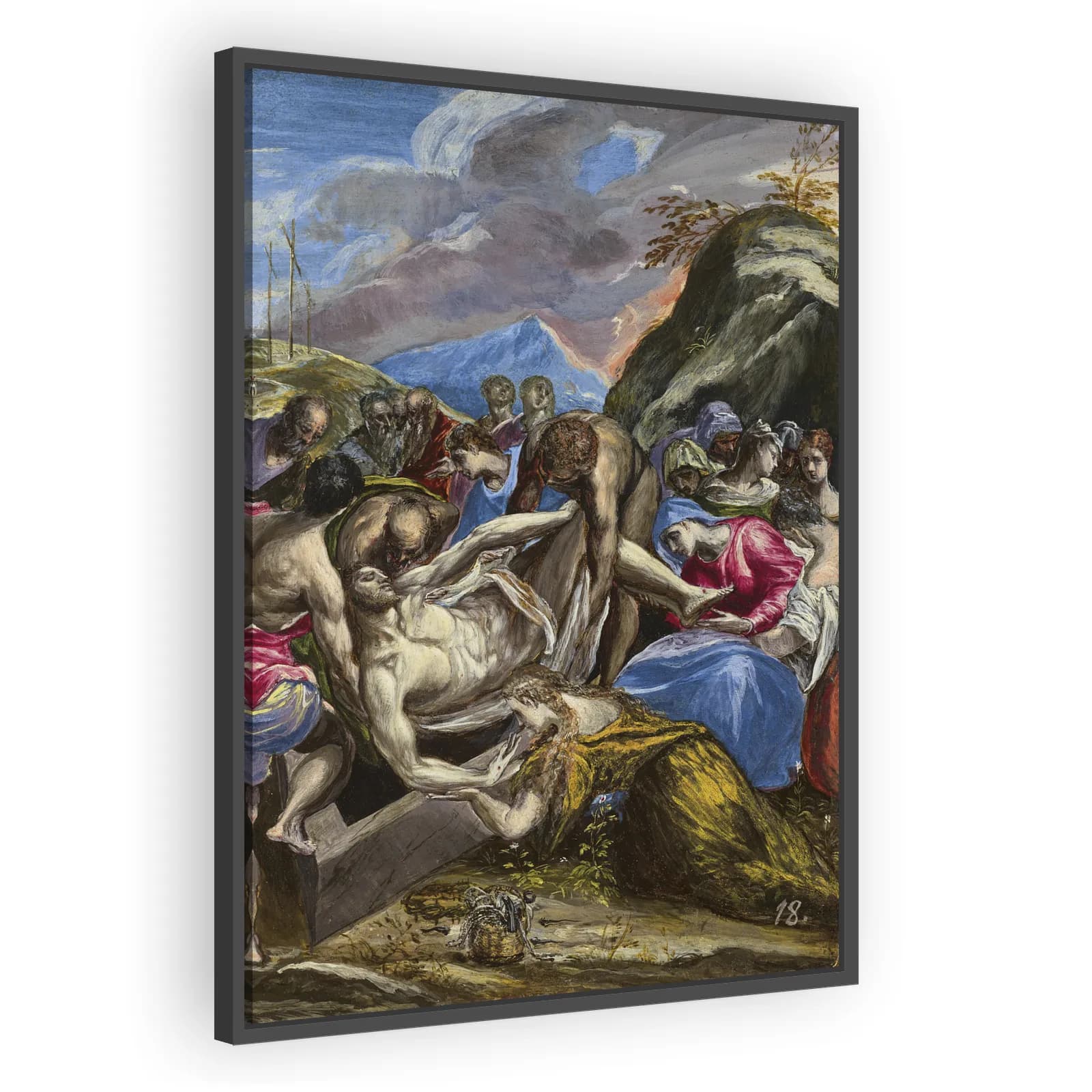 The Entombment of Christ by El Greco