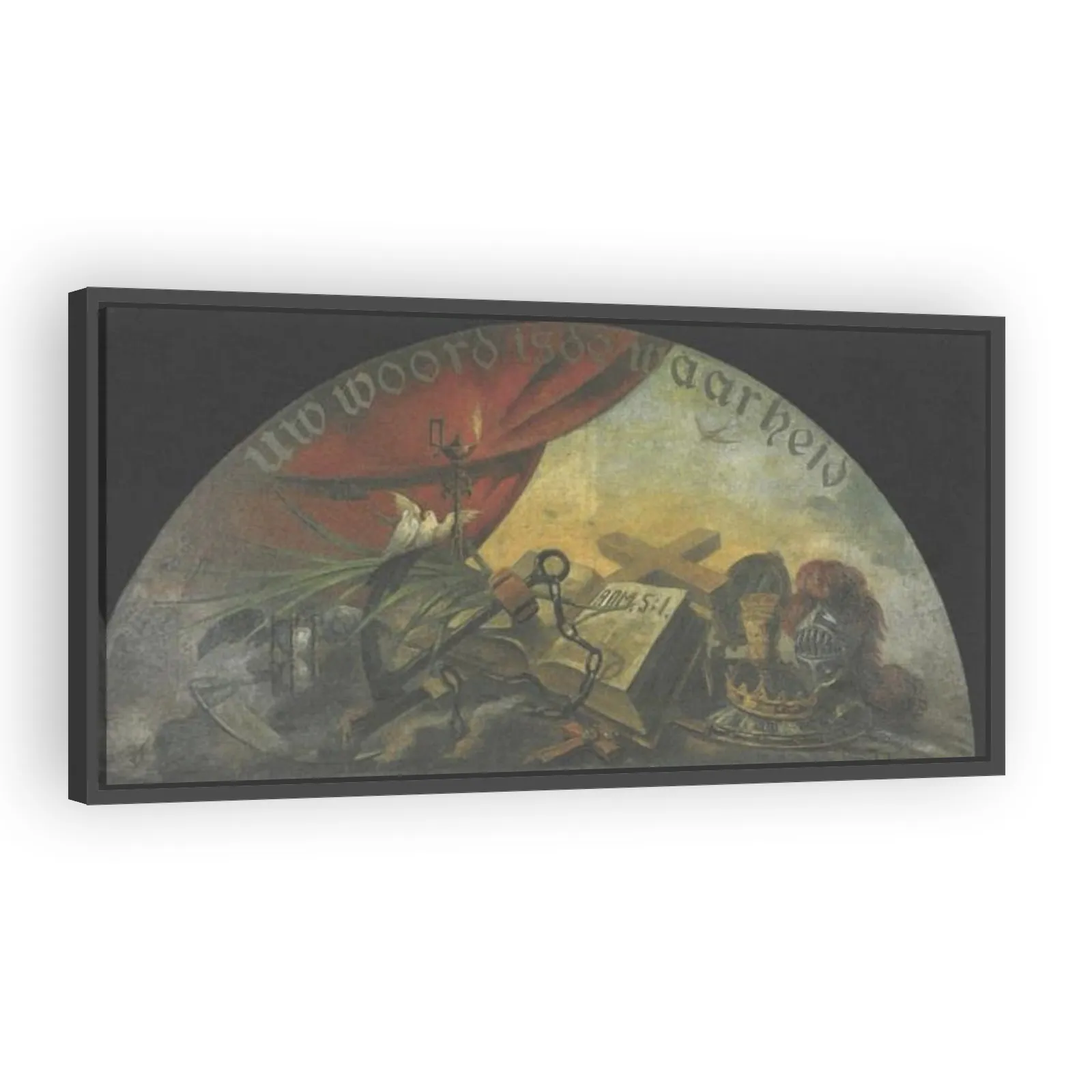 Thy Word Is the Truth by Piet Mondrian