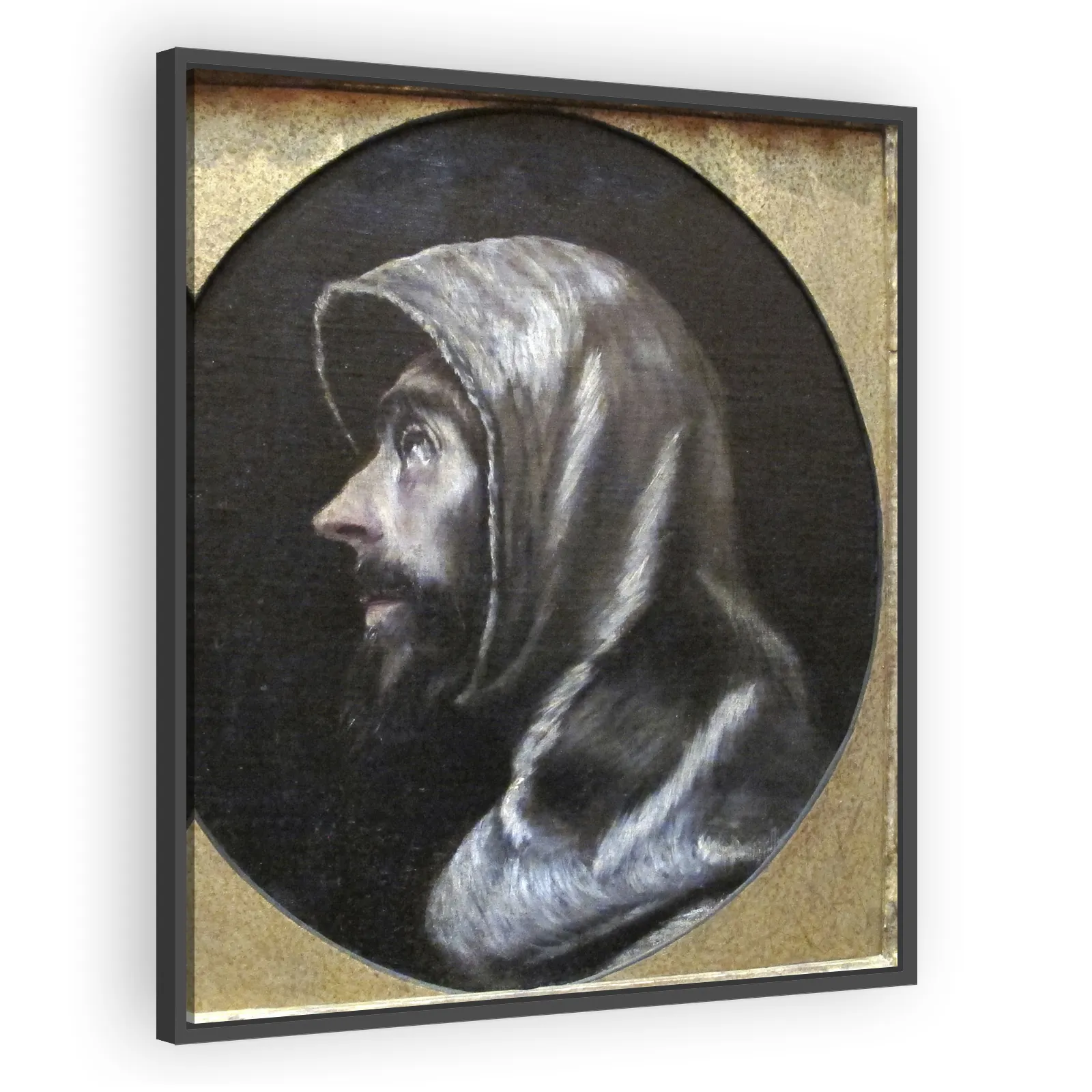Head of Saint Francis by El Greco