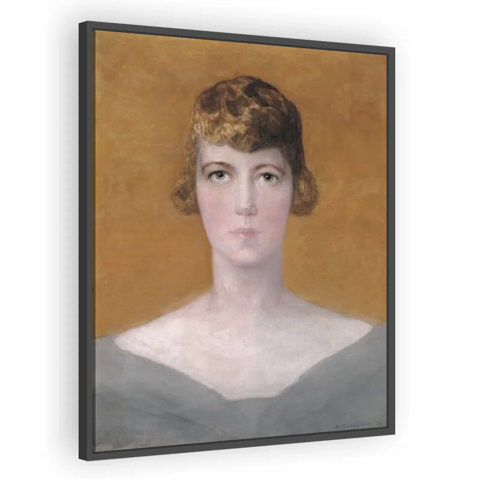 Portrait of Martha Frieda de Fries by Piet Mondrian - alternate view