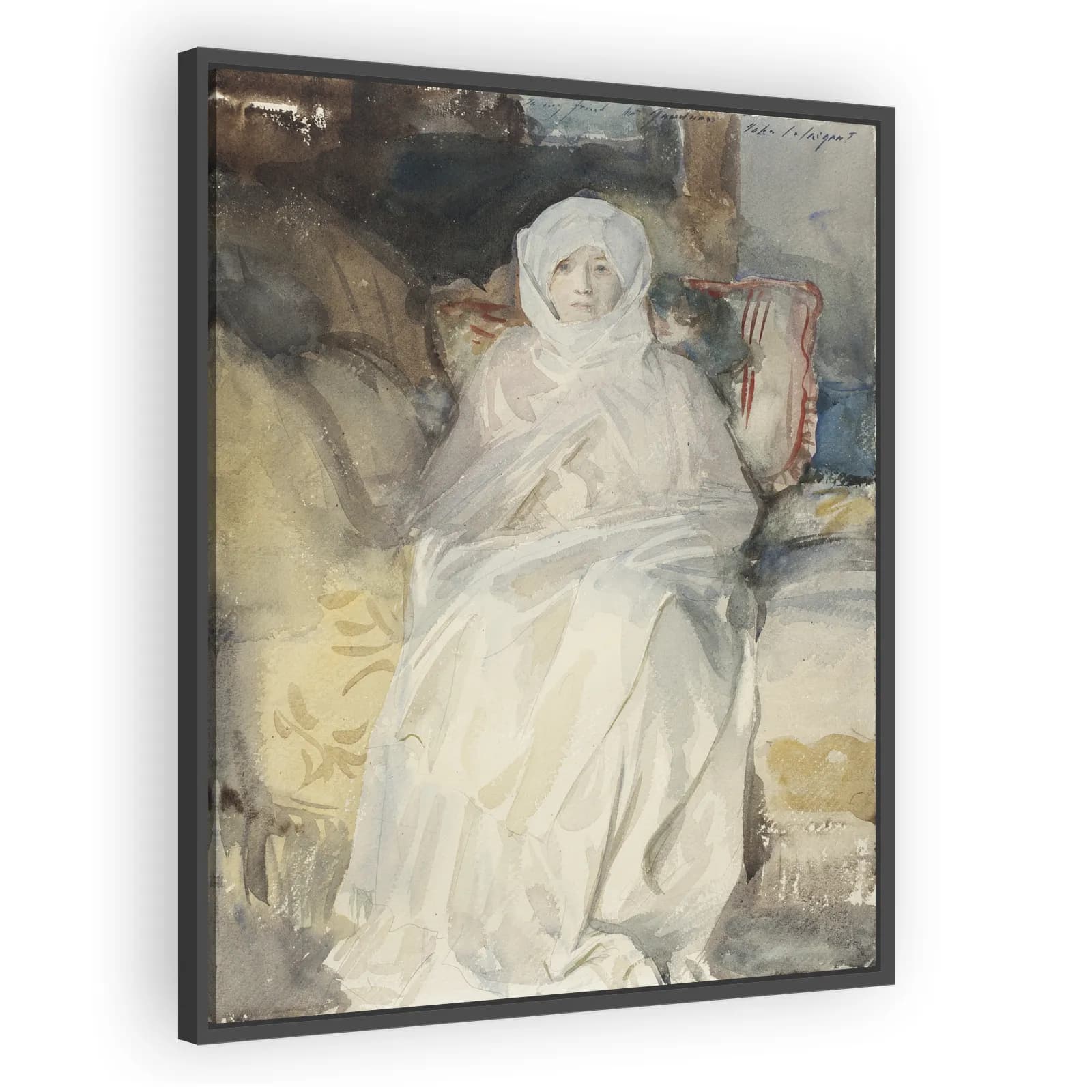 Mrs. Gardner in White by John Singer Sargent